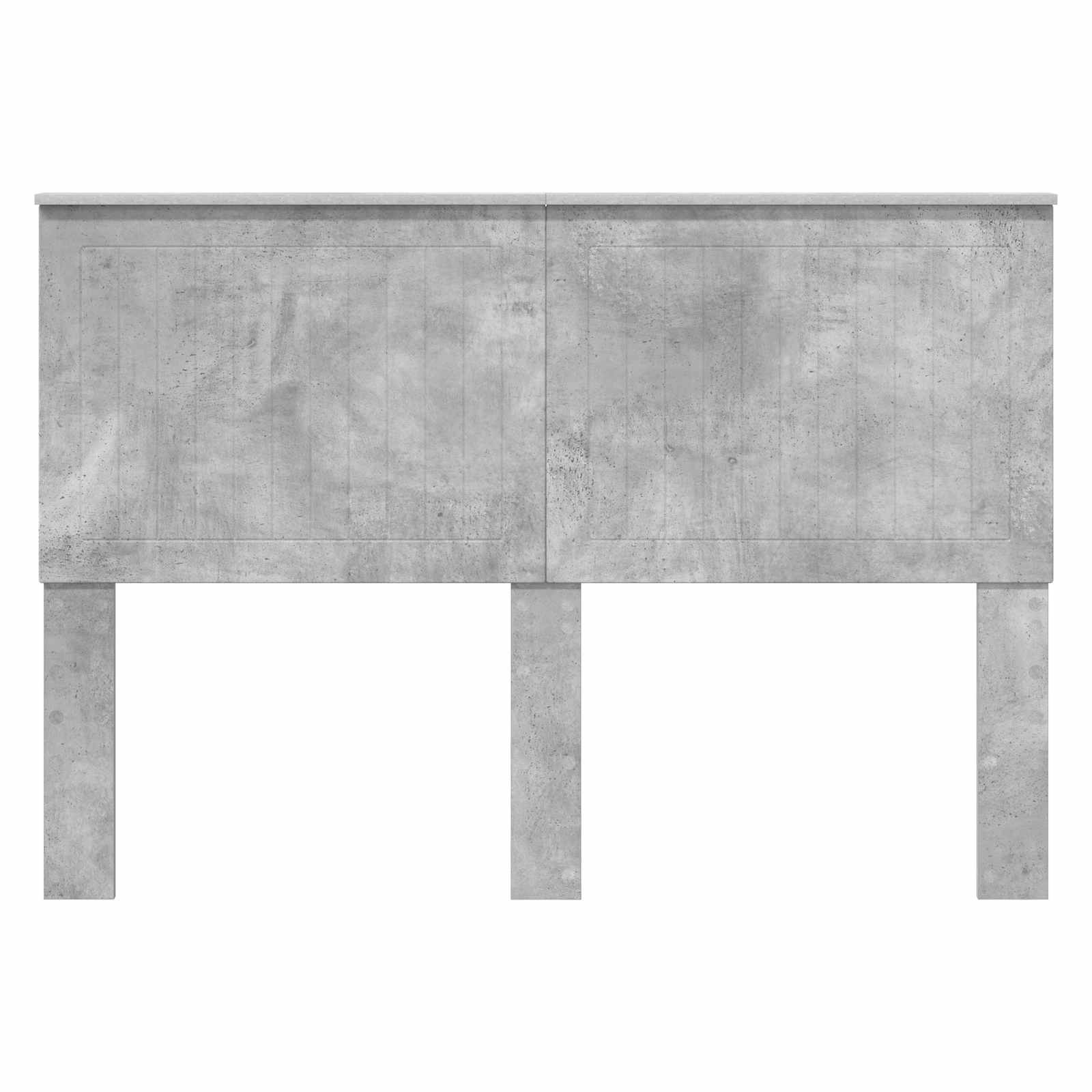 Tête de lit Gris béton 140 cm Bois d'ingénierie - XIOS