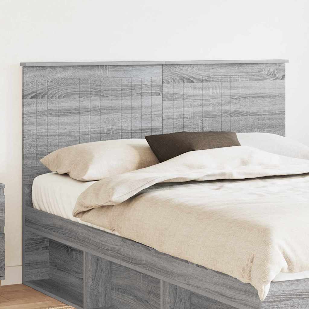 Tête de lit Gris Sonoma 140 cm Bois d'ingénierie - XIOS