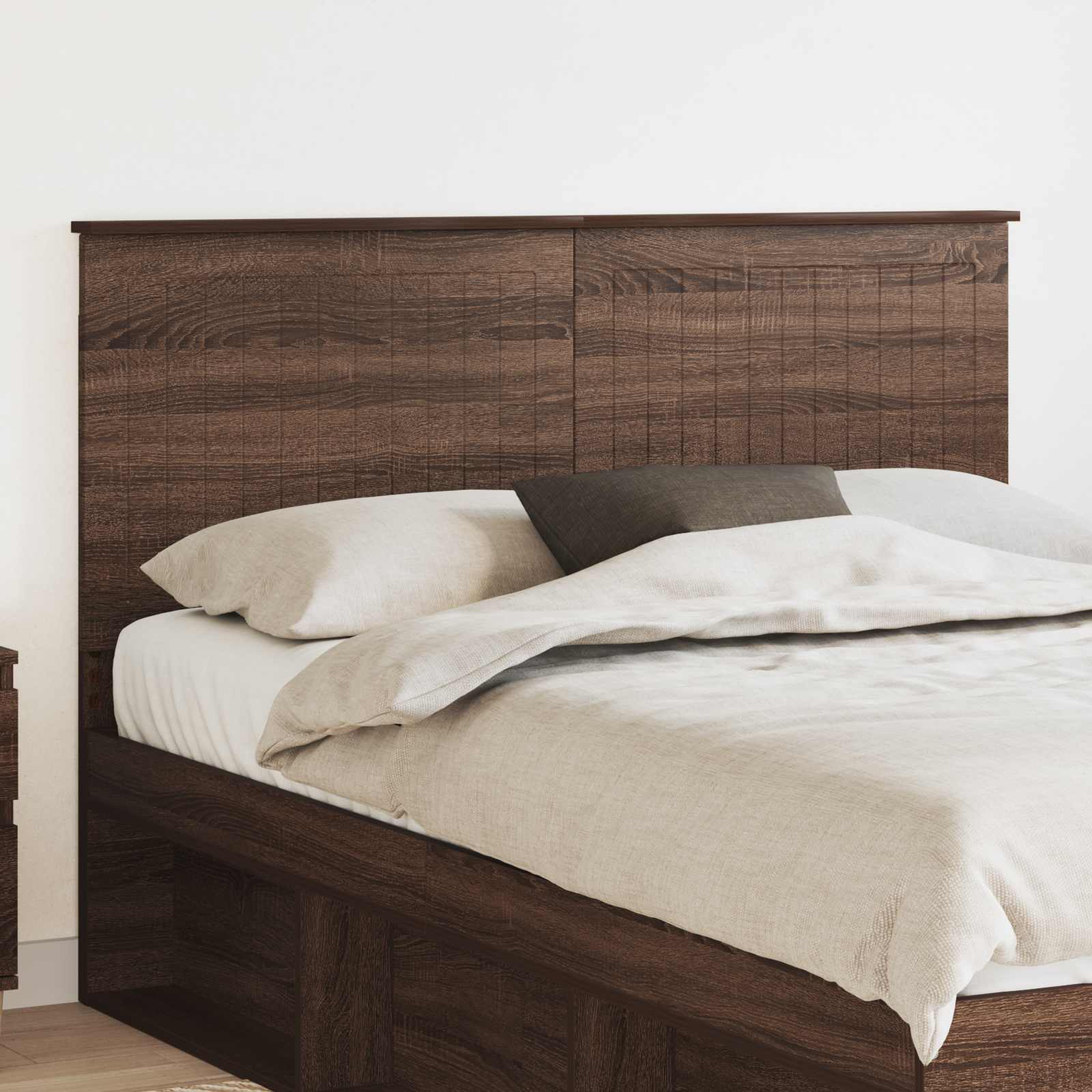 Tête de lit Chêne brun 140 cm Bois d'ingénierie - XIOS