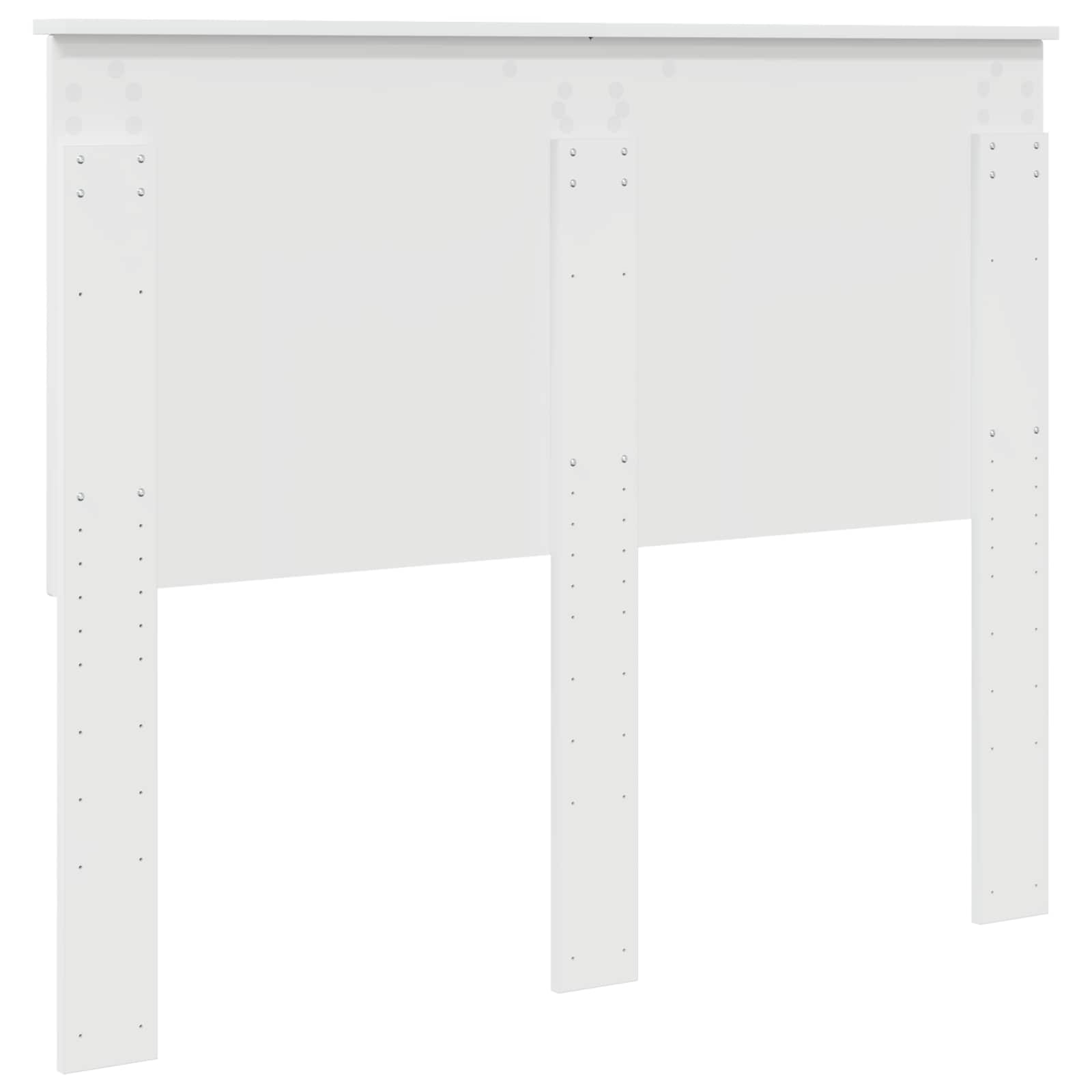 Tête de lit Blanc Brillant 135 cm Bois d'ingénierie - XIOS