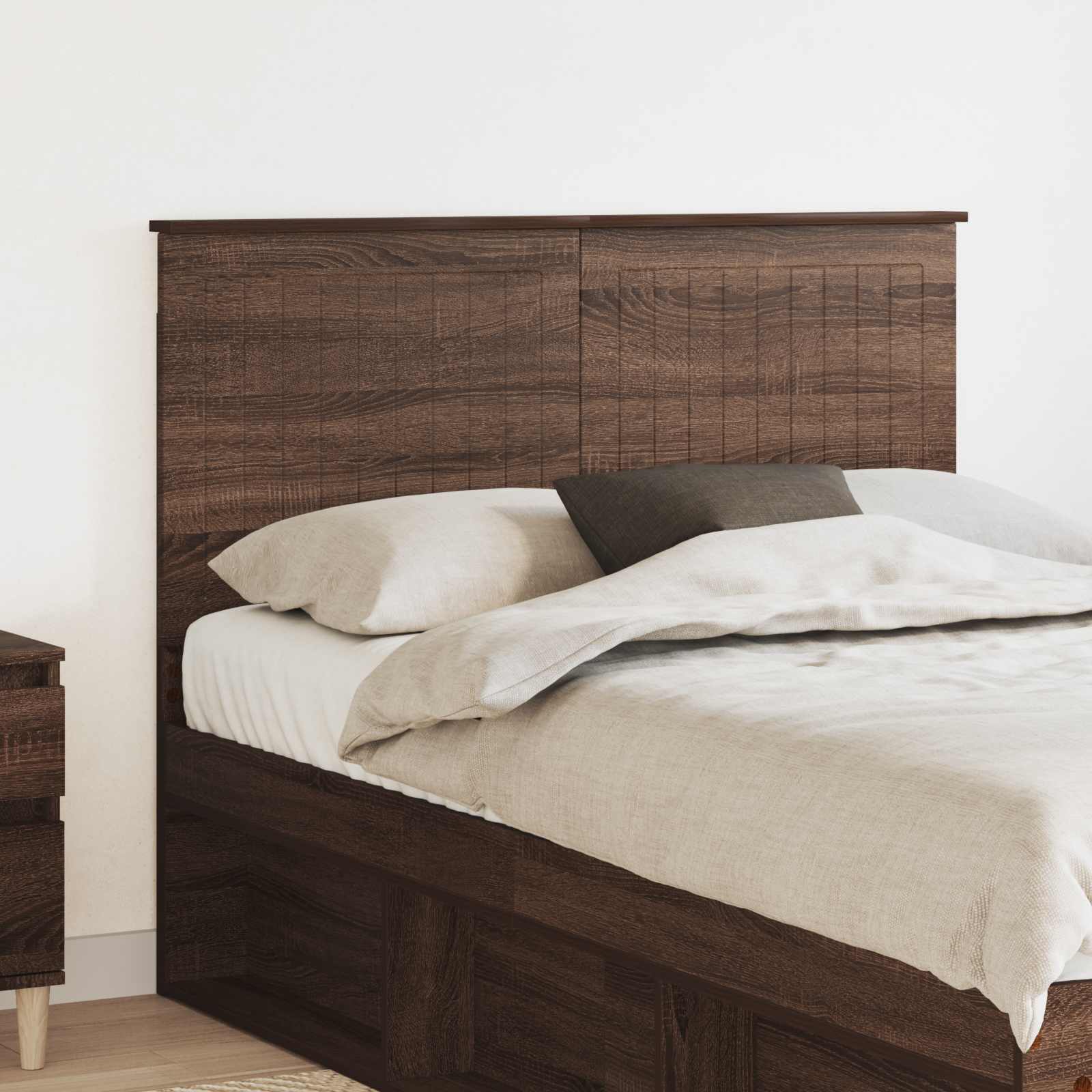Tête de lit Chêne brun 135 cm Bois d'ingénierie - XIOS