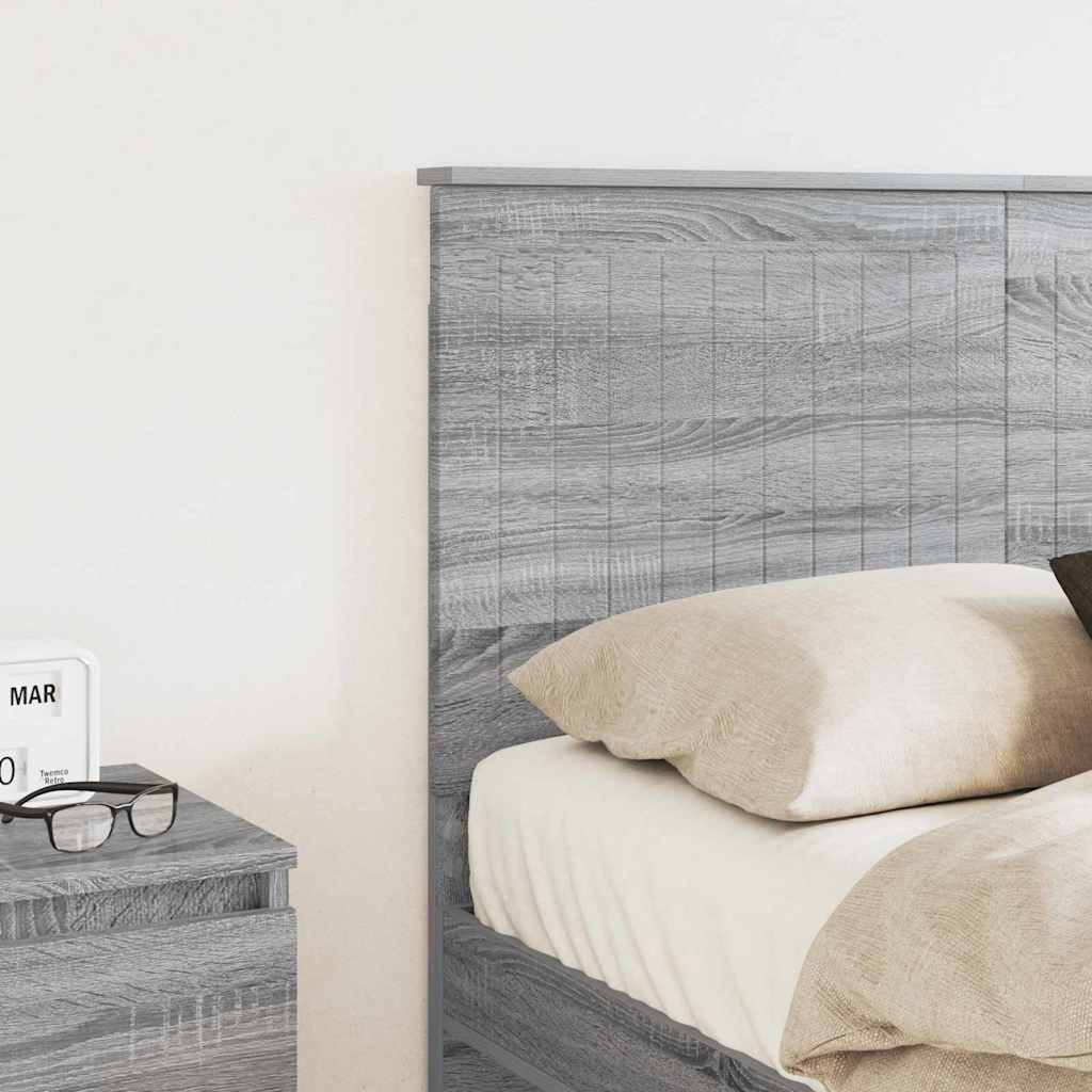 Tête de lit Gris Sonoma 120 cm Bois d'ingénierie - XIOS