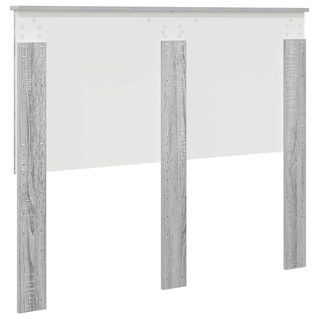 Tête de lit Gris Sonoma 120 cm Bois d'ingénierie - XIOS