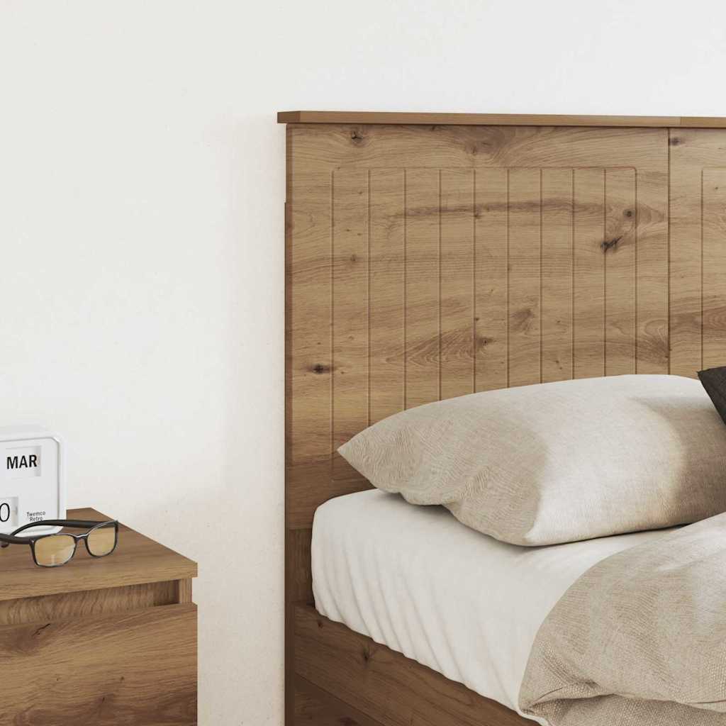 Tête de lit Chêne artisanal 120 cm Bois d'ingénierie - XIOS