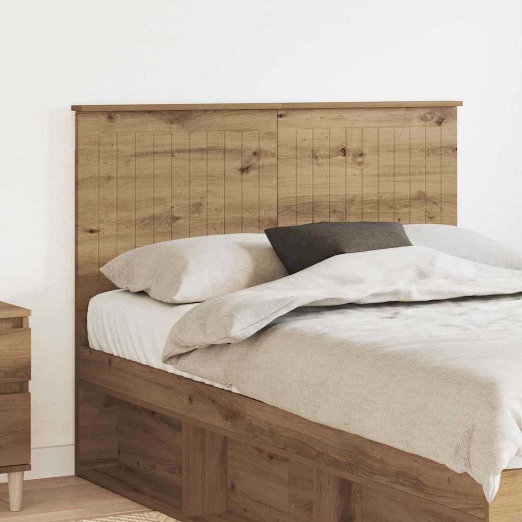 Tête de lit Chêne artisanal 120 cm Bois d'ingénierie - XIOS