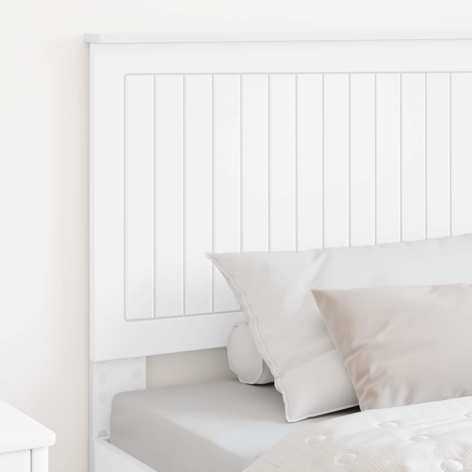 Tête de lit avec tête de lit Blanc 100 cm Bois d'ingénierie - XIOS
