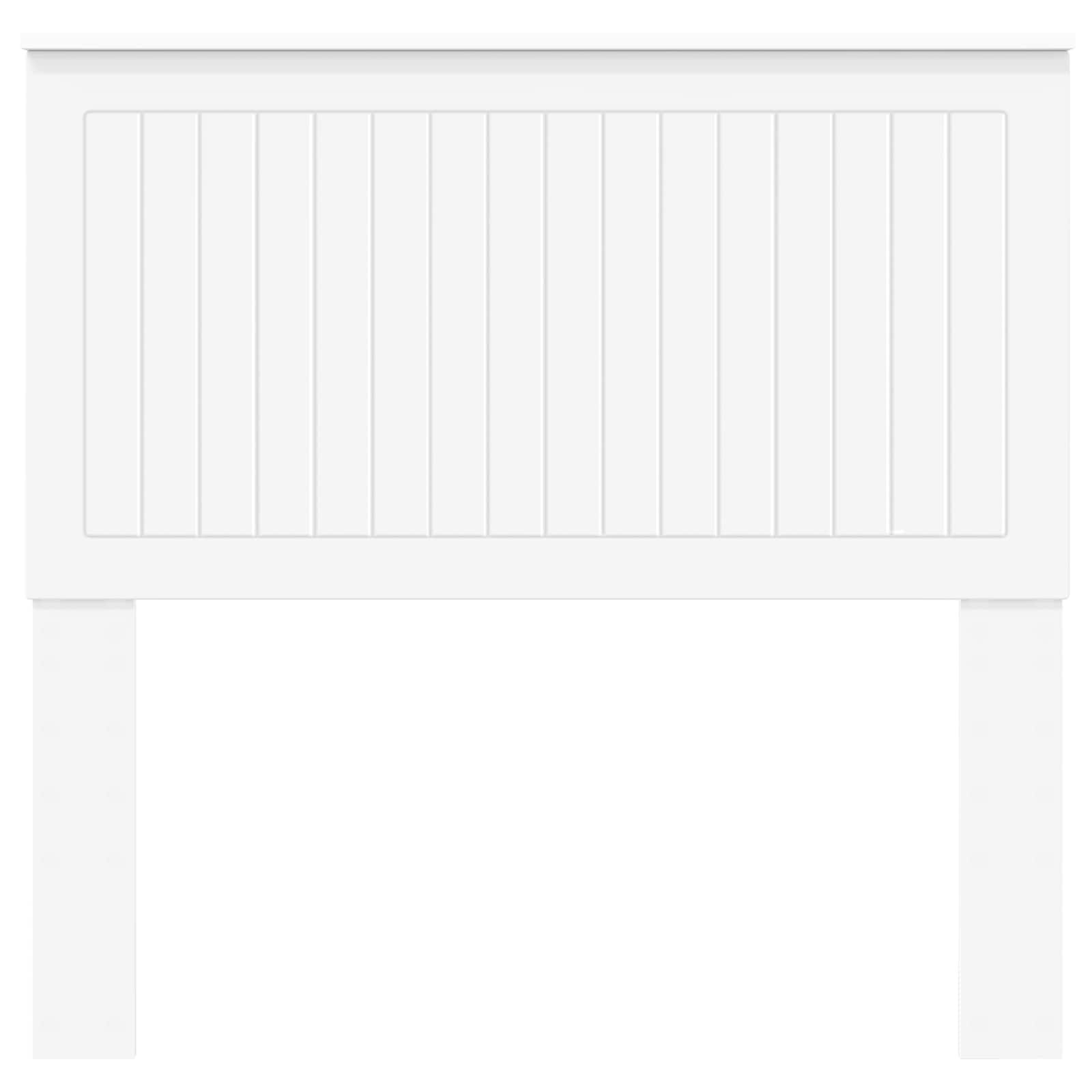 Tête de lit avec tête de lit Blanc 100 cm Bois d'ingénierie - XIOS