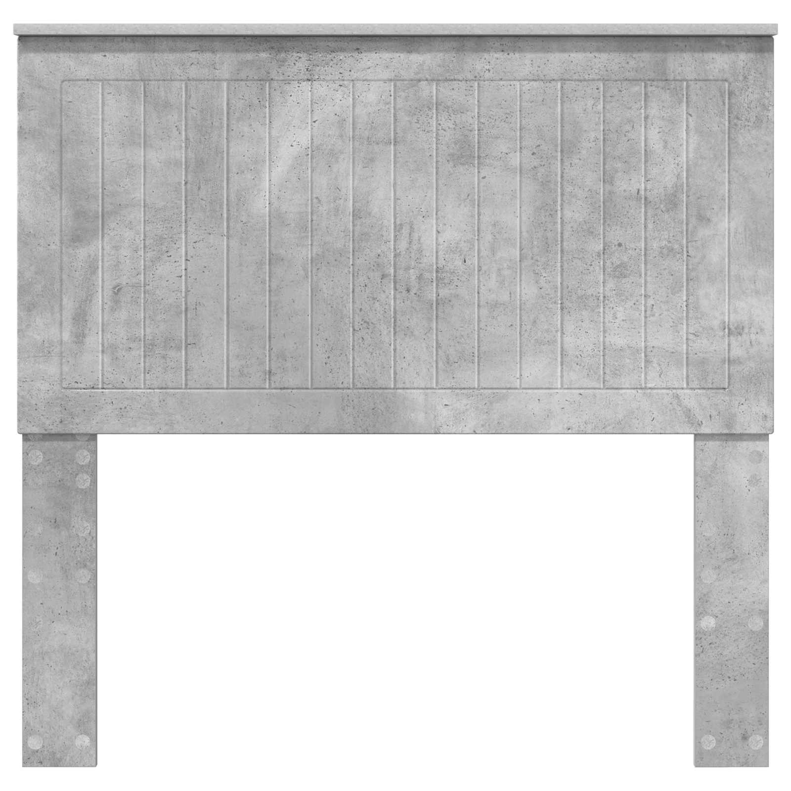 Tête de lit Gris béton 100 cm Bois d'ingénierie - XIOS