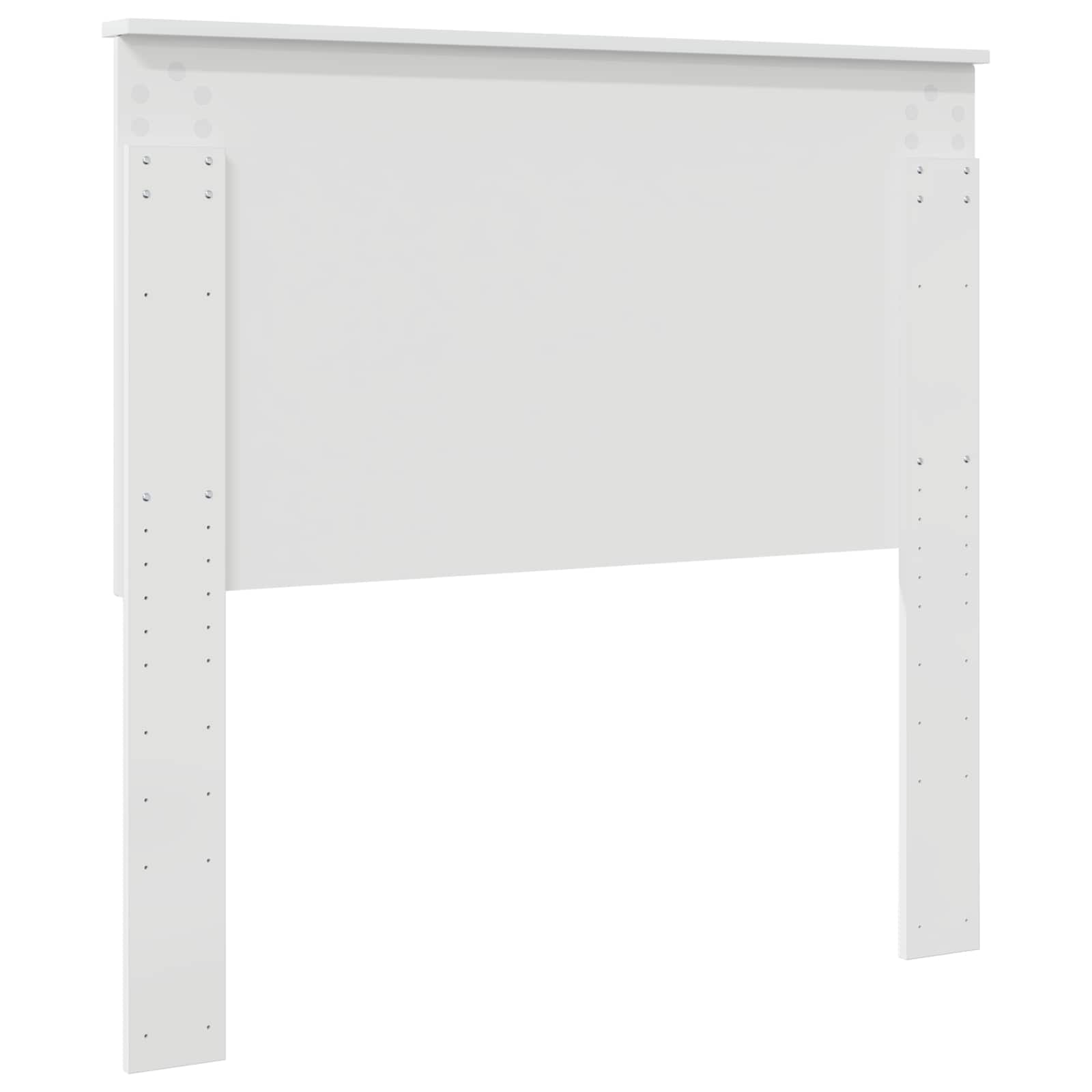 Tête de lit Blanc Brillant 100 cm Bois d'ingénierie - XIOS