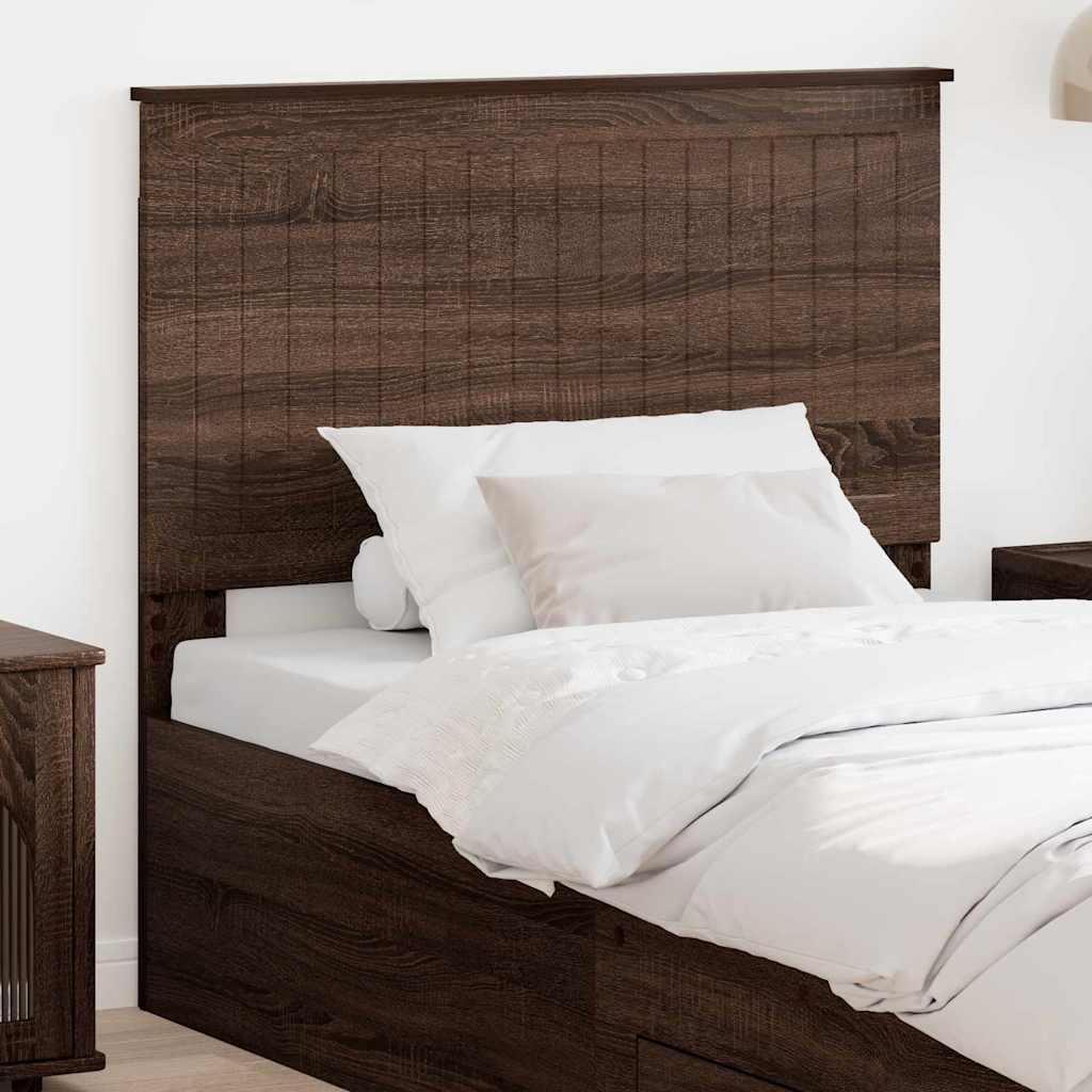 Tête de lit Chêne brun 100 cm Bois d'ingénierie - XIOS