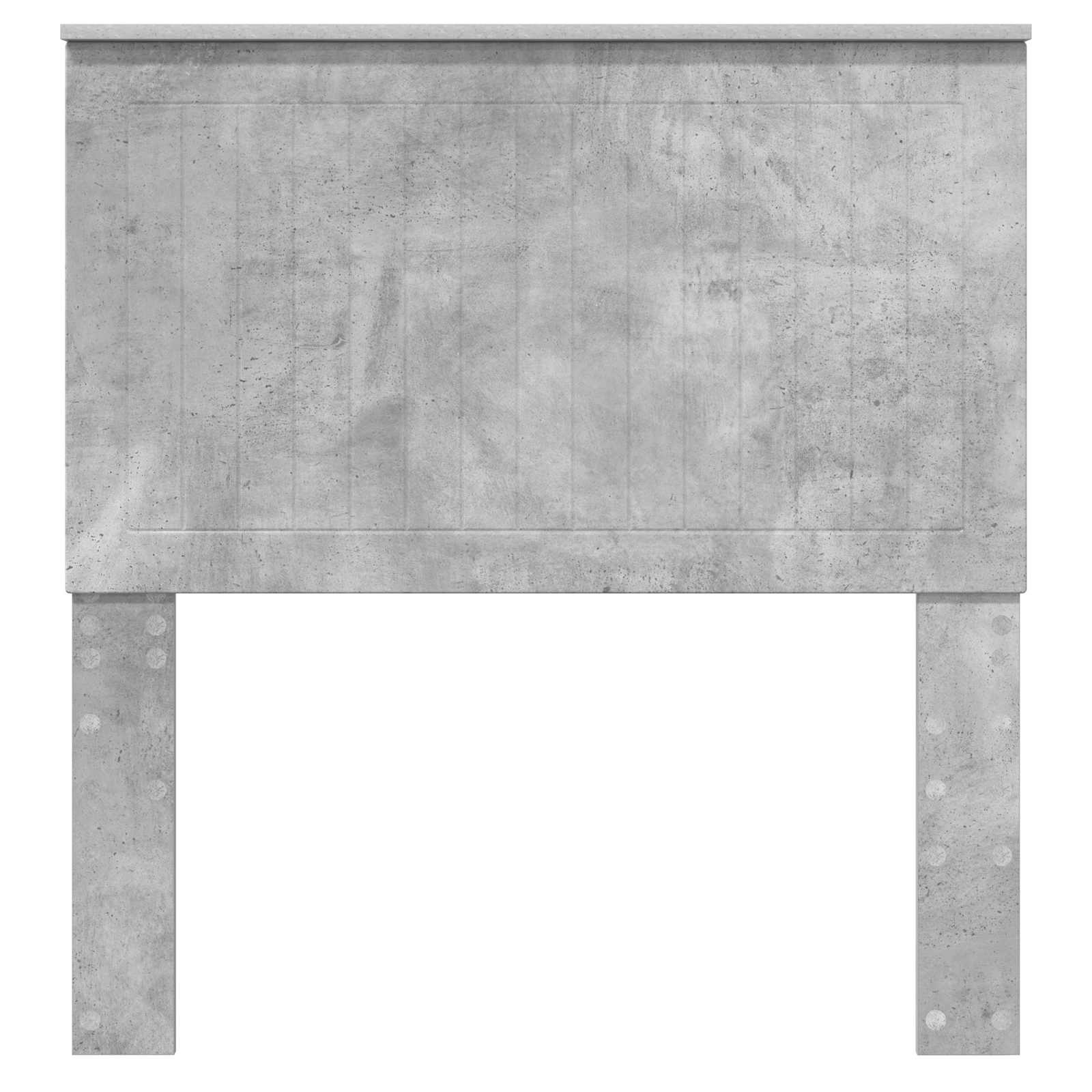 Tête de lit avec tête de lit Gris béton 90 cm Bois d'ingénierie - XIOS