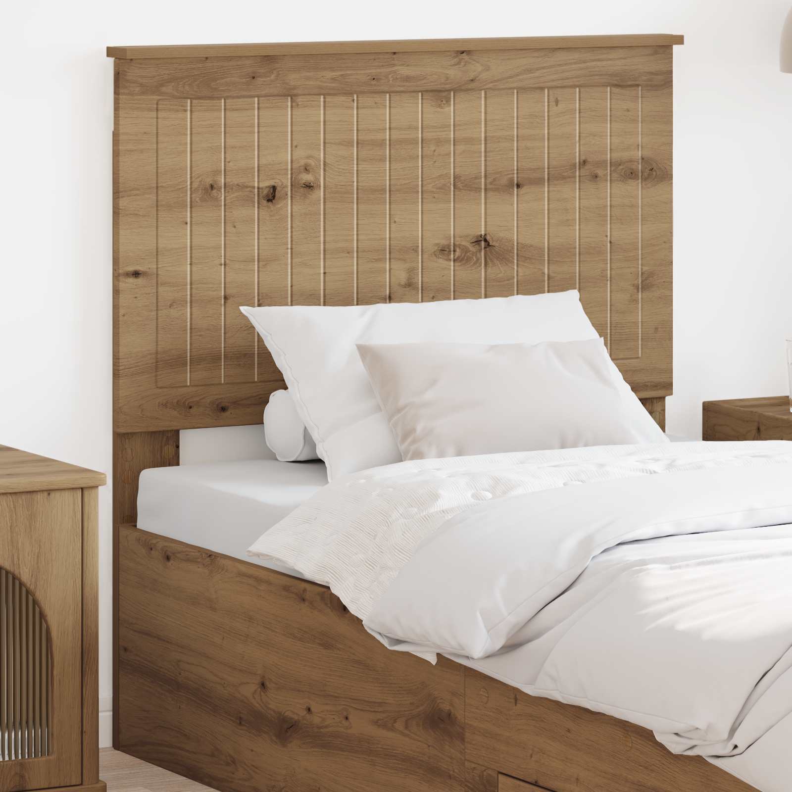 Tête de lit Chêne artisanal Bois d'ingénierie - XIOS