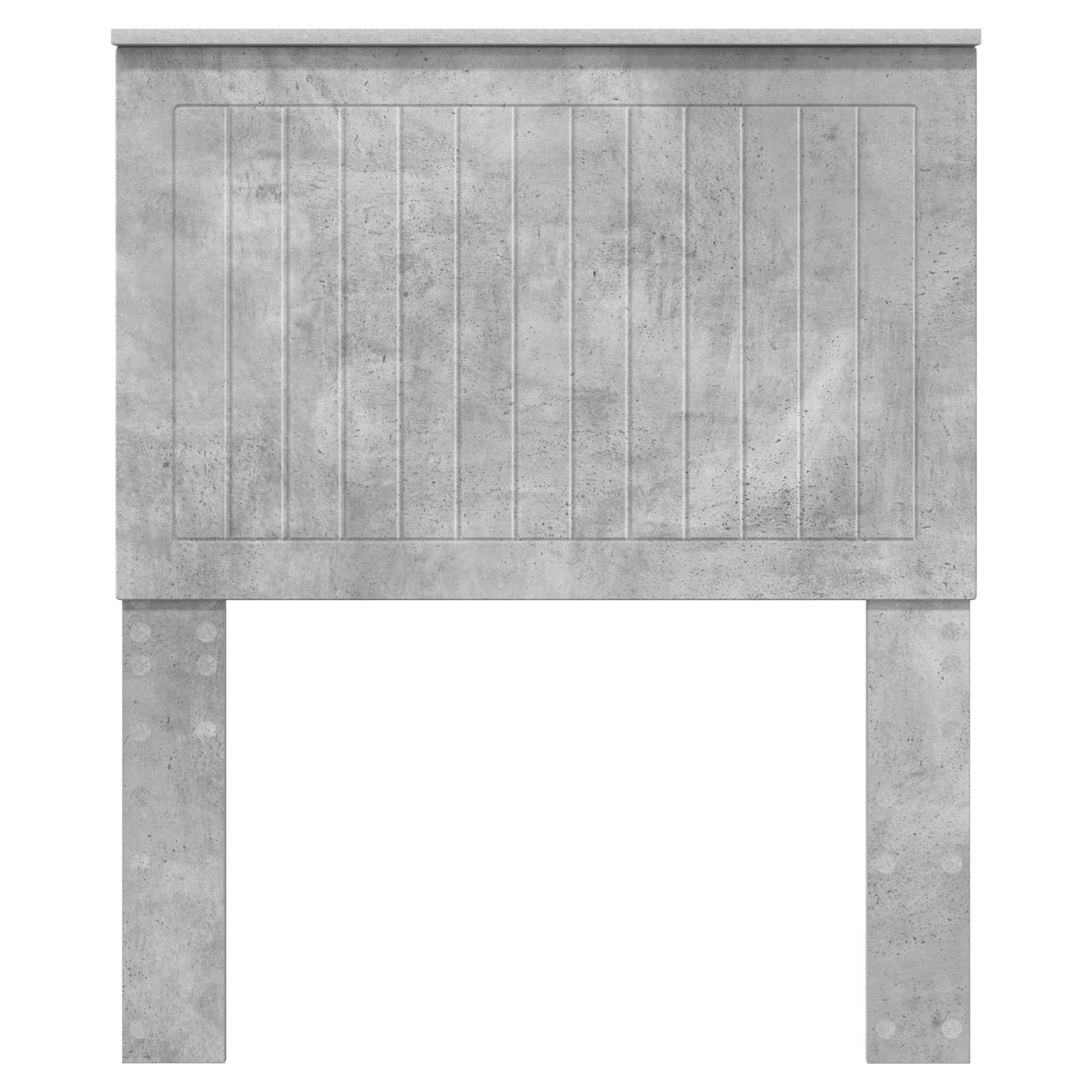 Tête de lit avec tête de lit Gris béton 80 cm Bois d'ingénierie - XIOS