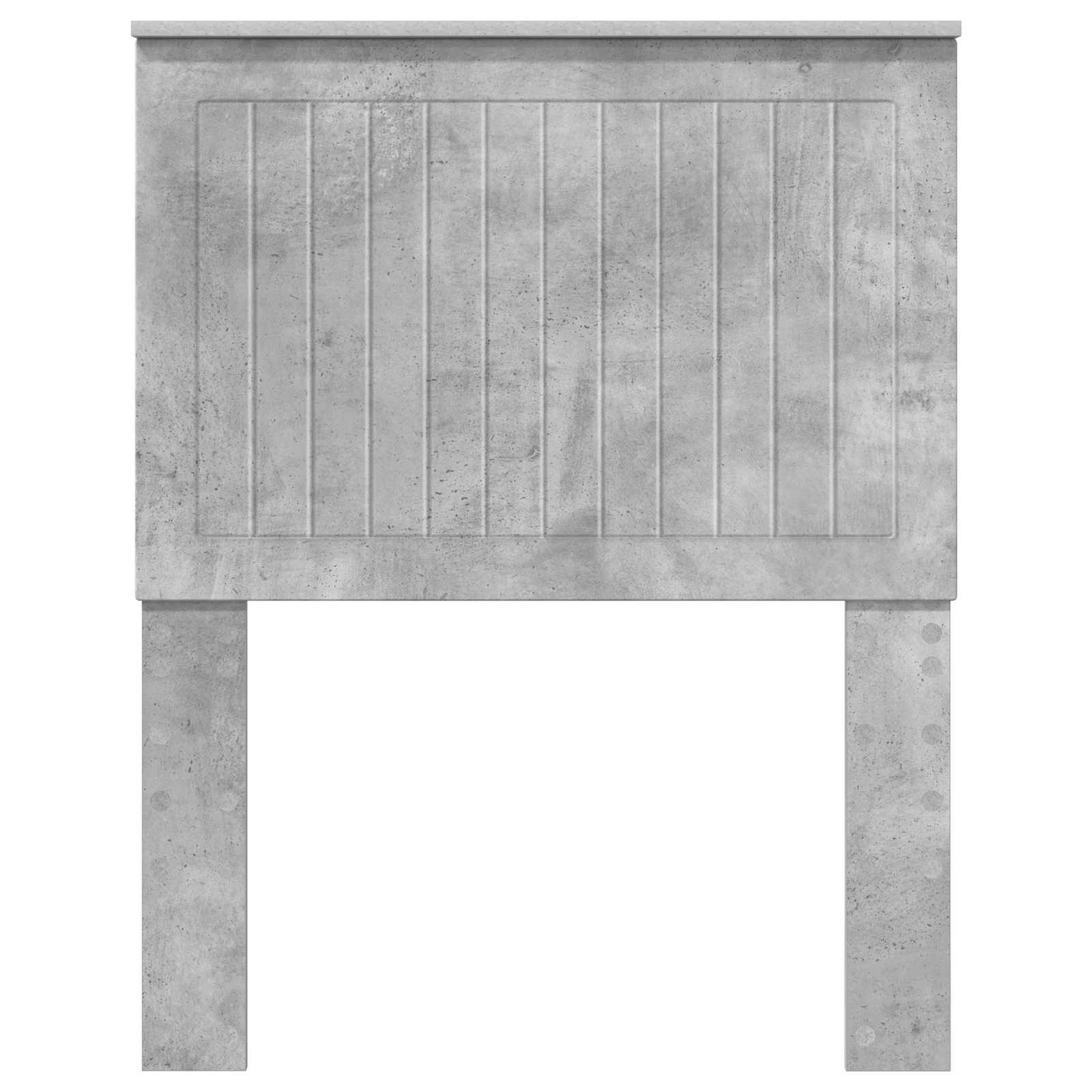 Tête de lit avec tête de lit Gris béton 75 cm Bois d'ingénierie - XIOS