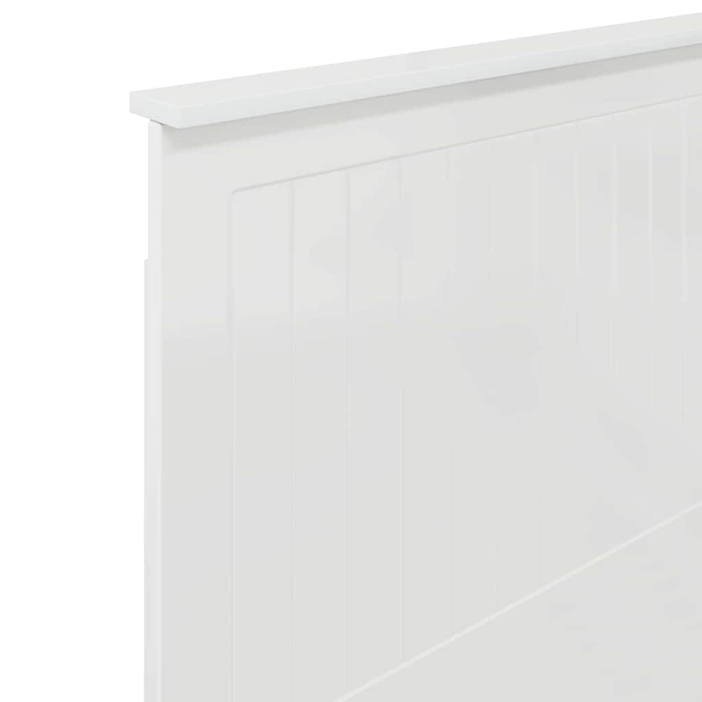 Tête de lit Blanc Brillant 75 cm Bois d'ingénierie - XIOS
