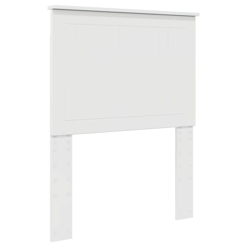 Tête de lit Blanc Brillant 75 cm Bois d'ingénierie - XIOS