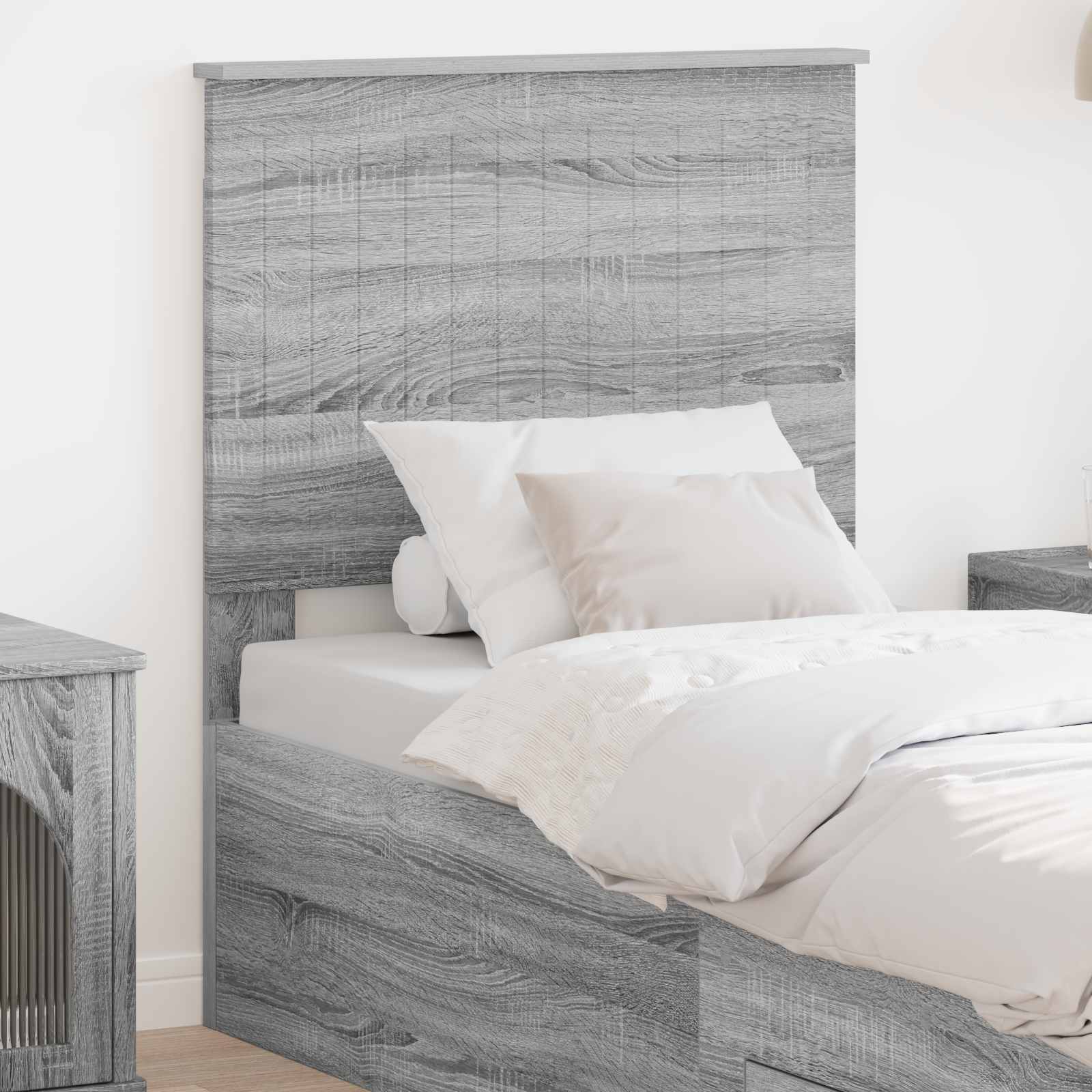 Tête de lit Gris Sonoma 75 cm Bois d'ingénierie - XIOS