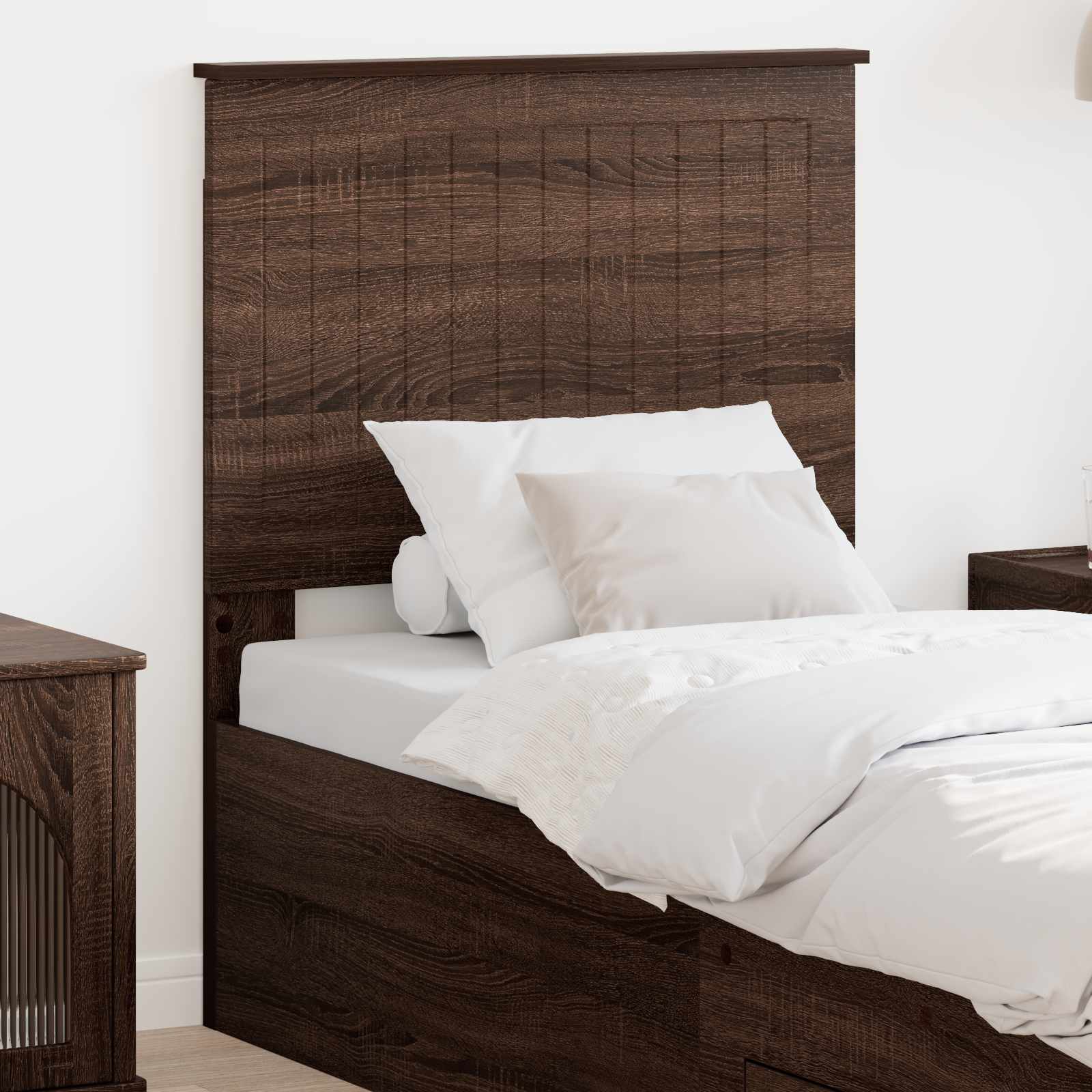 Tête de lit avec tête de lit Chêne brun 75 cm Bois d'ingénierie - XIOS