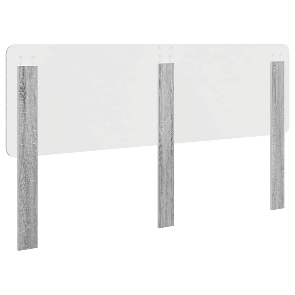 Tête de lit Gris Sonoma 200 cm Bois d'ingénierie - XIOS