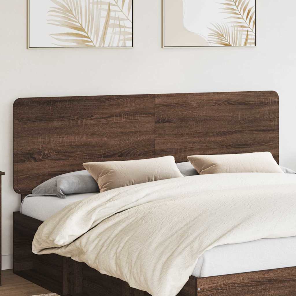 Tête de lit Chêne brun 200 cm Bois d'ingénierie - XIOS