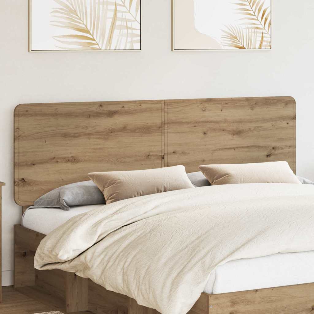 Tête de lit Chêne artisanal 200 cm Bois d'ingénierie - XIOS