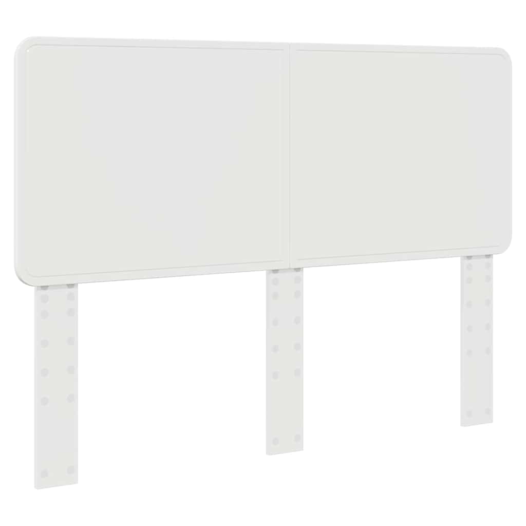 Tête de lit Blanc Brillant 140 cm Bois d'ingénierie - XIOS