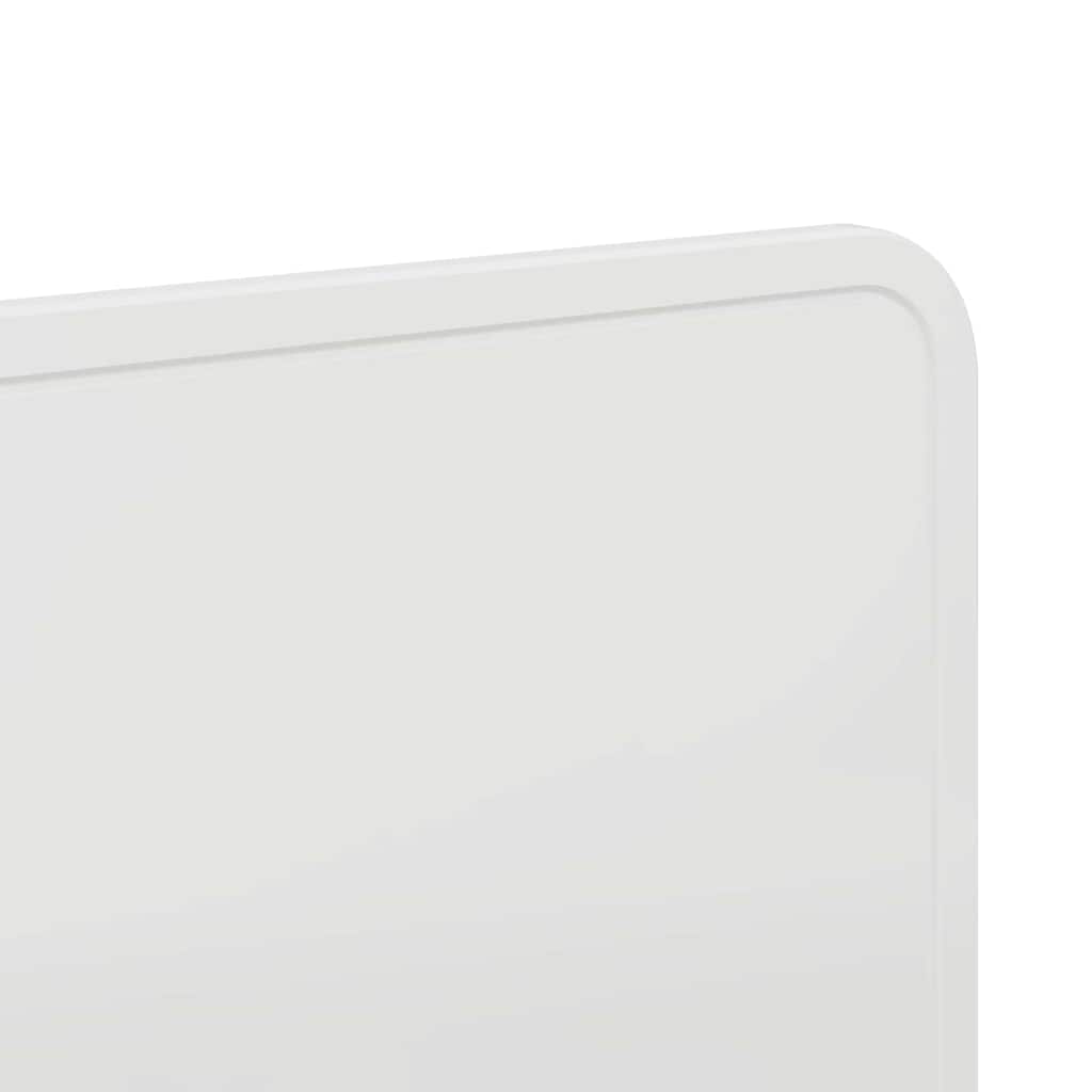 Tête de lit avec tête de lit Blanc 135 cm Bois d'ingénierie - XIOS
