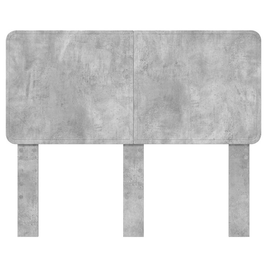 Tête de lit Gris béton 135 cm Bois d'ingénierie - XIOS