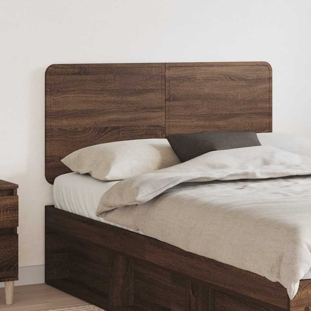 Tête de lit Chêne brun 135 cm Bois d'ingénierie - XIOS