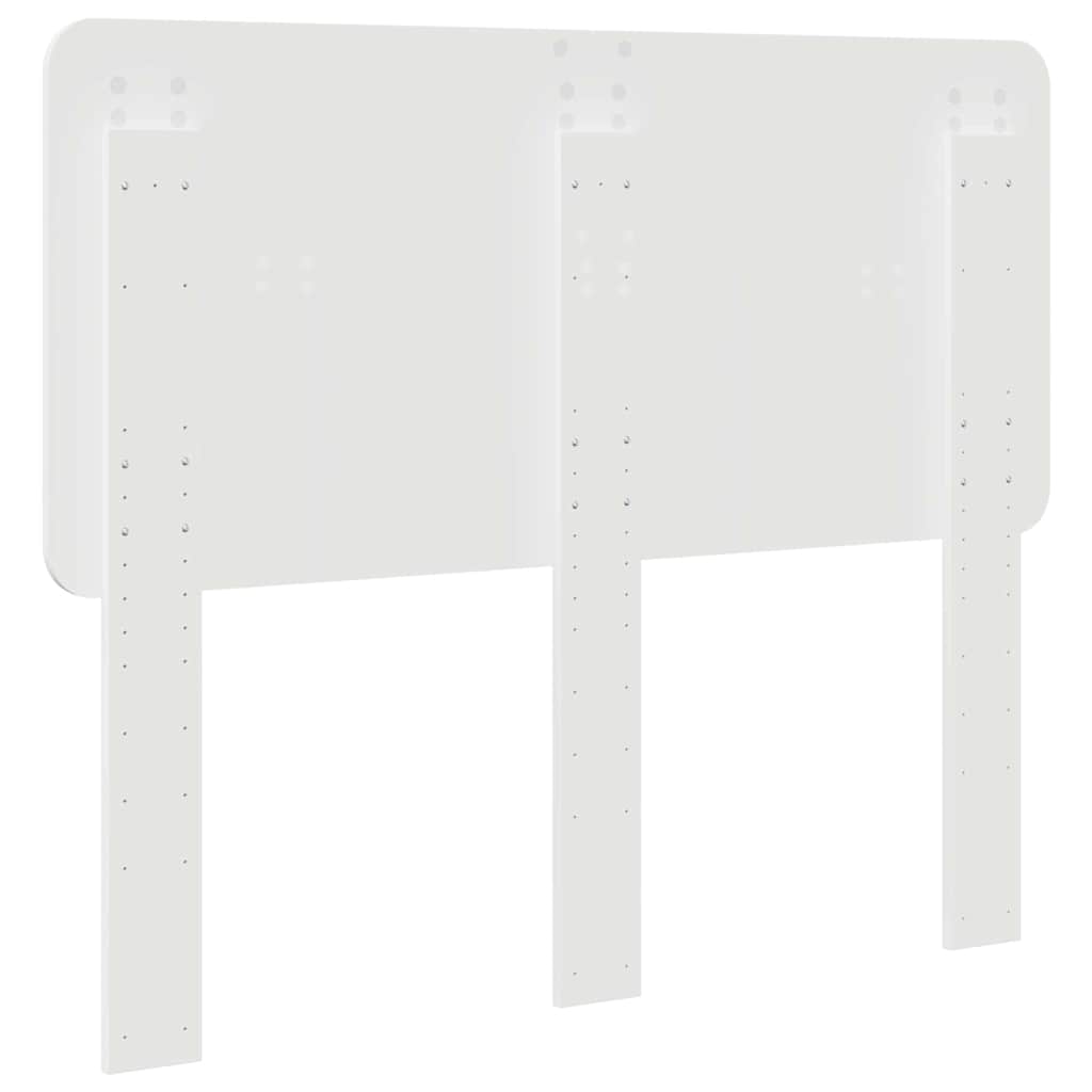 Tête de lit avec tête de lit Blanc 120 cm Bois d'ingénierie - XIOS