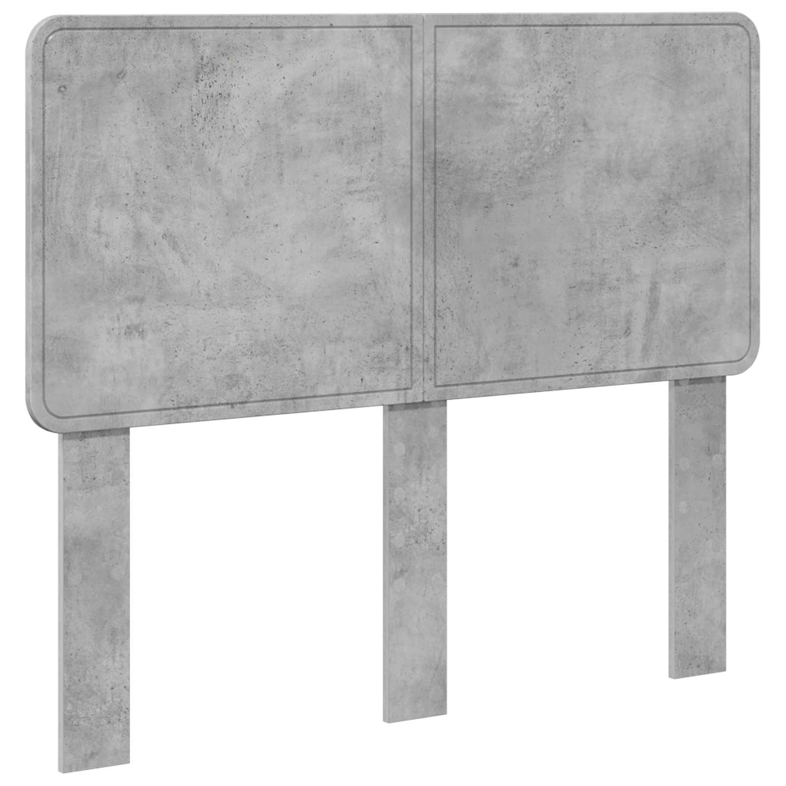 Tête de lit Gris béton Bois d'ingénierie - XIOS