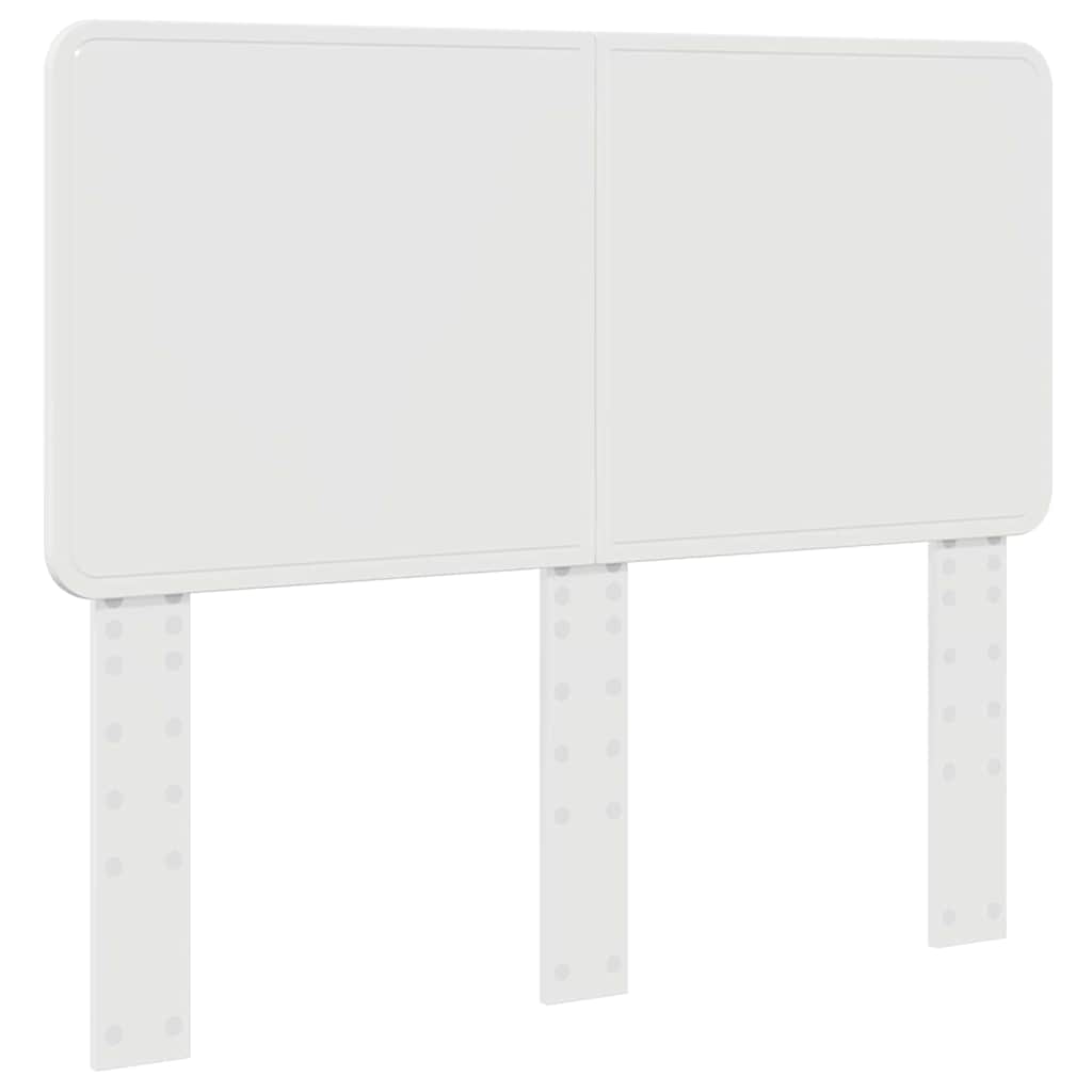 Tête de lit Blanc Brillant 120 cm Bois d'ingénierie - XIOS