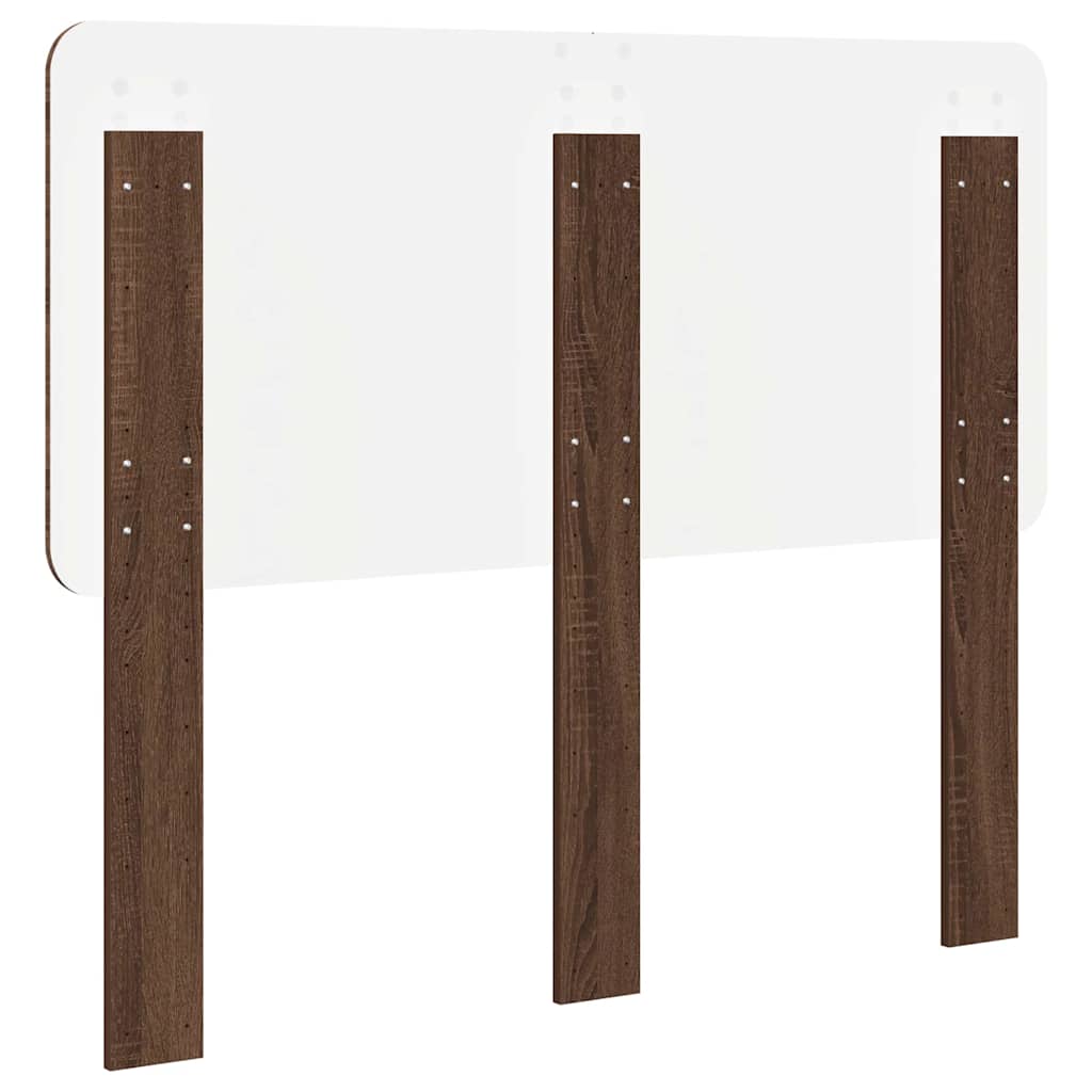 Tête de lit Chêne brun 120 cm Bois d'ingénierie - XIOS