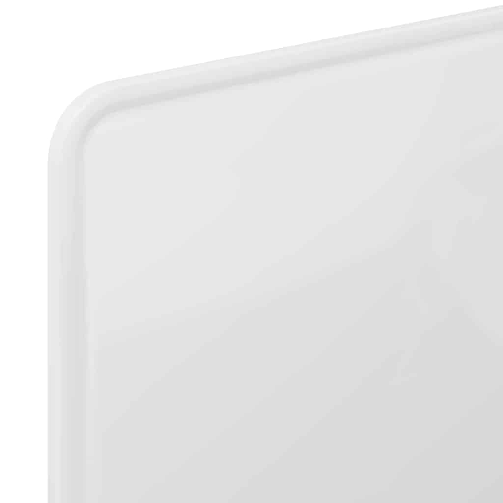 Tête de lit Blanc Brillant 100 cm Bois d'ingénierie - XIOS
