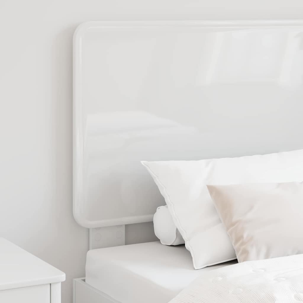 Tête de lit Blanc Brillant 100 cm Bois d'ingénierie - XIOS