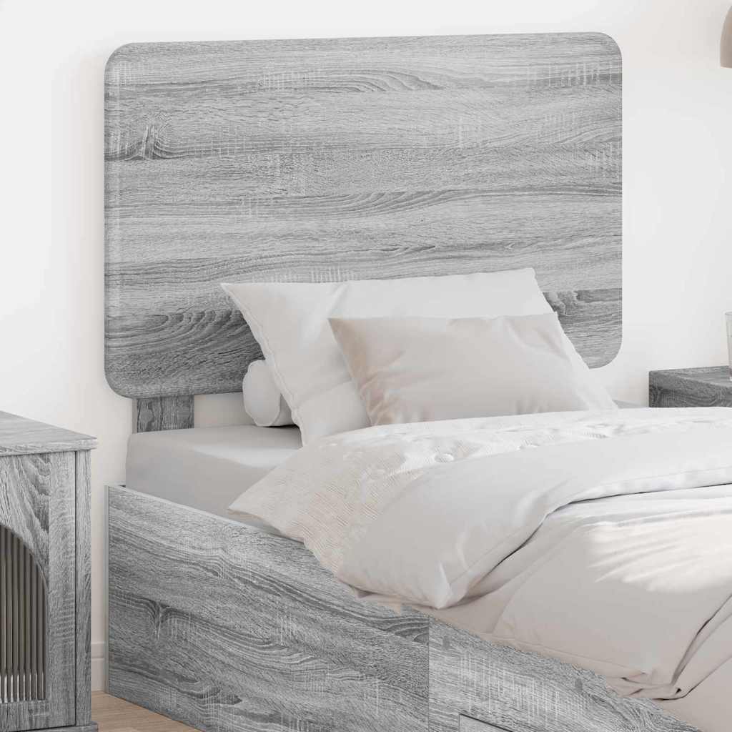 Tête de lit Gris Sonoma 100 cm Bois d'ingénierie - XIOS