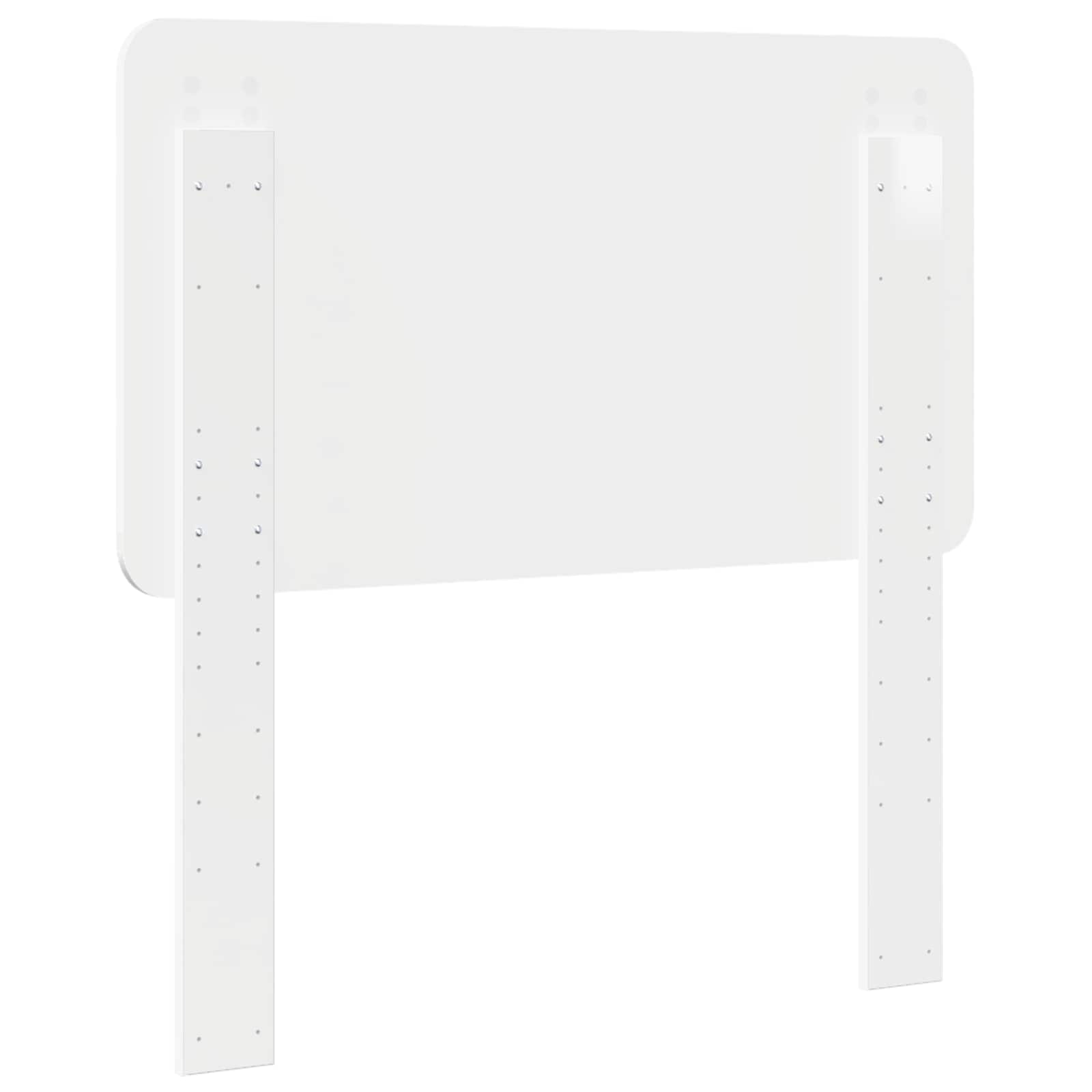 Tête de lit Blanc Brillant Bois d'ingénierie - XIOS