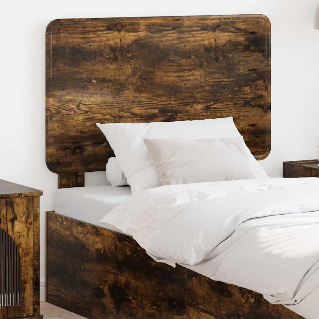 Tête de lit avec tête de lit Chêne fumé 80 cm Bois d'ingénierie - XIOS