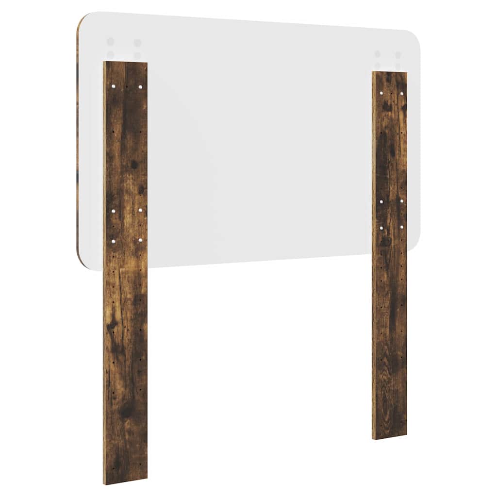 Tête de lit avec tête de lit Chêne fumé 80 cm Bois d'ingénierie - XIOS