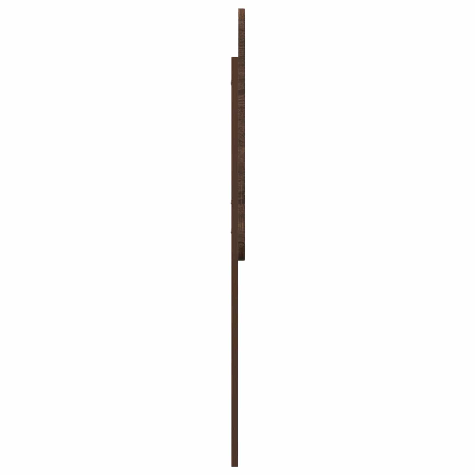 Tête de lit Chêne brun Bois d'ingénierie - XIOS