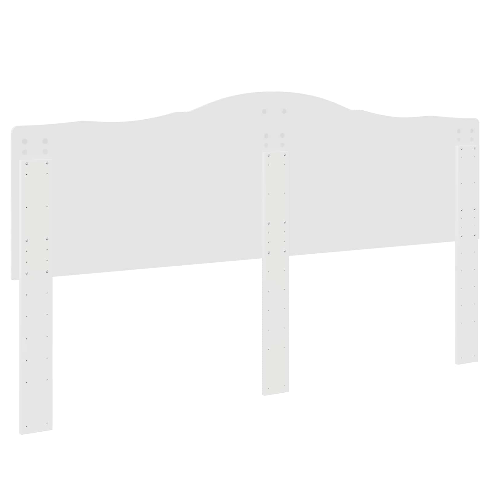 Tête de lit Blanc Brillant Bois d'ingénierie - XIOS
