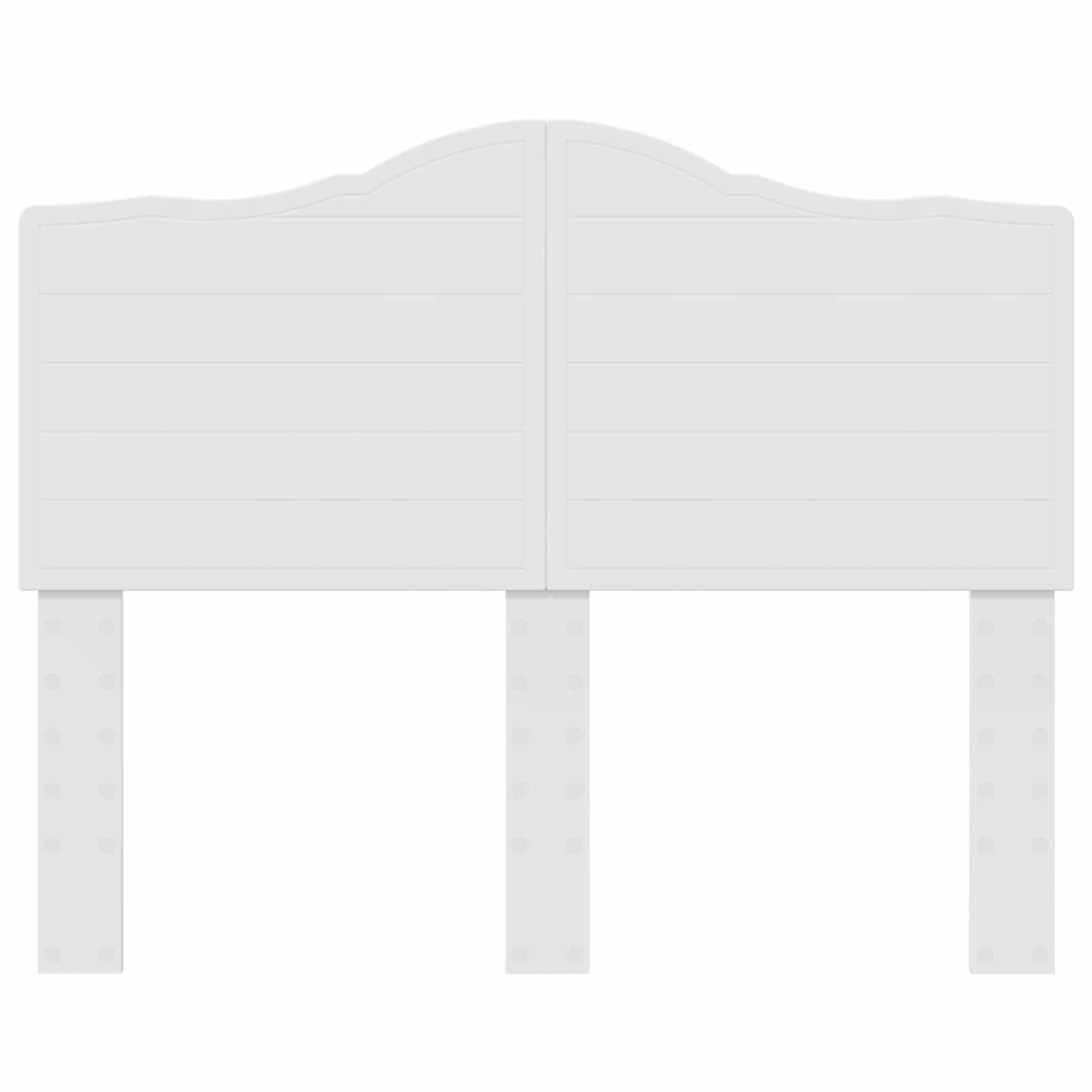 Tête de lit Blanc Bois d'ingénierie - XIOS