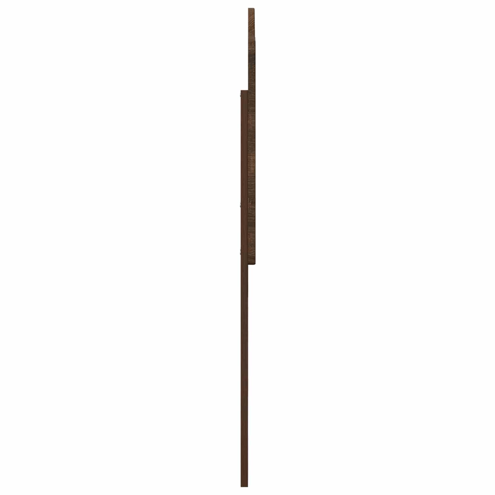 Tête de lit Chêne brun Bois d'ingénierie - XIOS