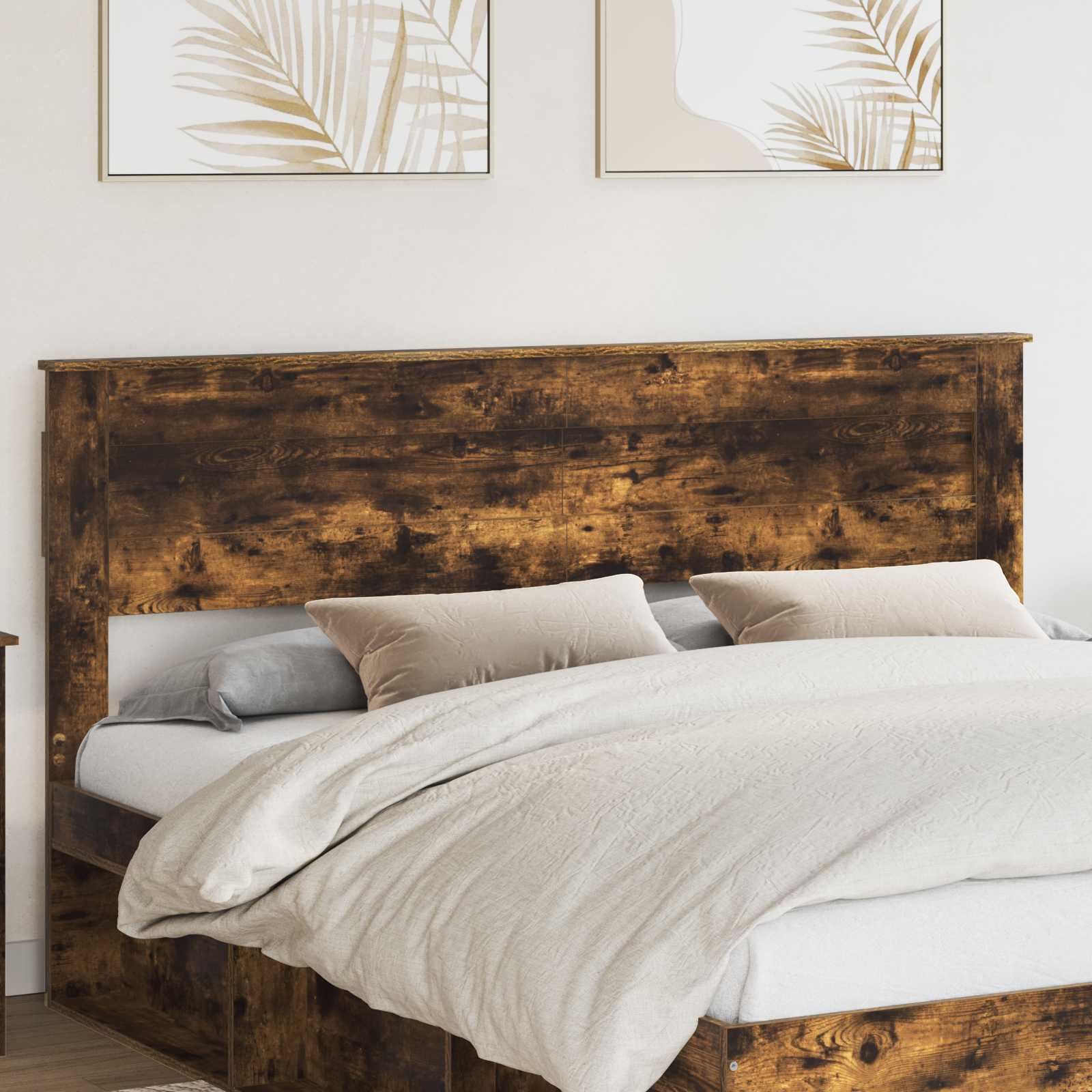 Tête de lit Chêne fumé 200 cm Bois d'ingénierie - XIOS