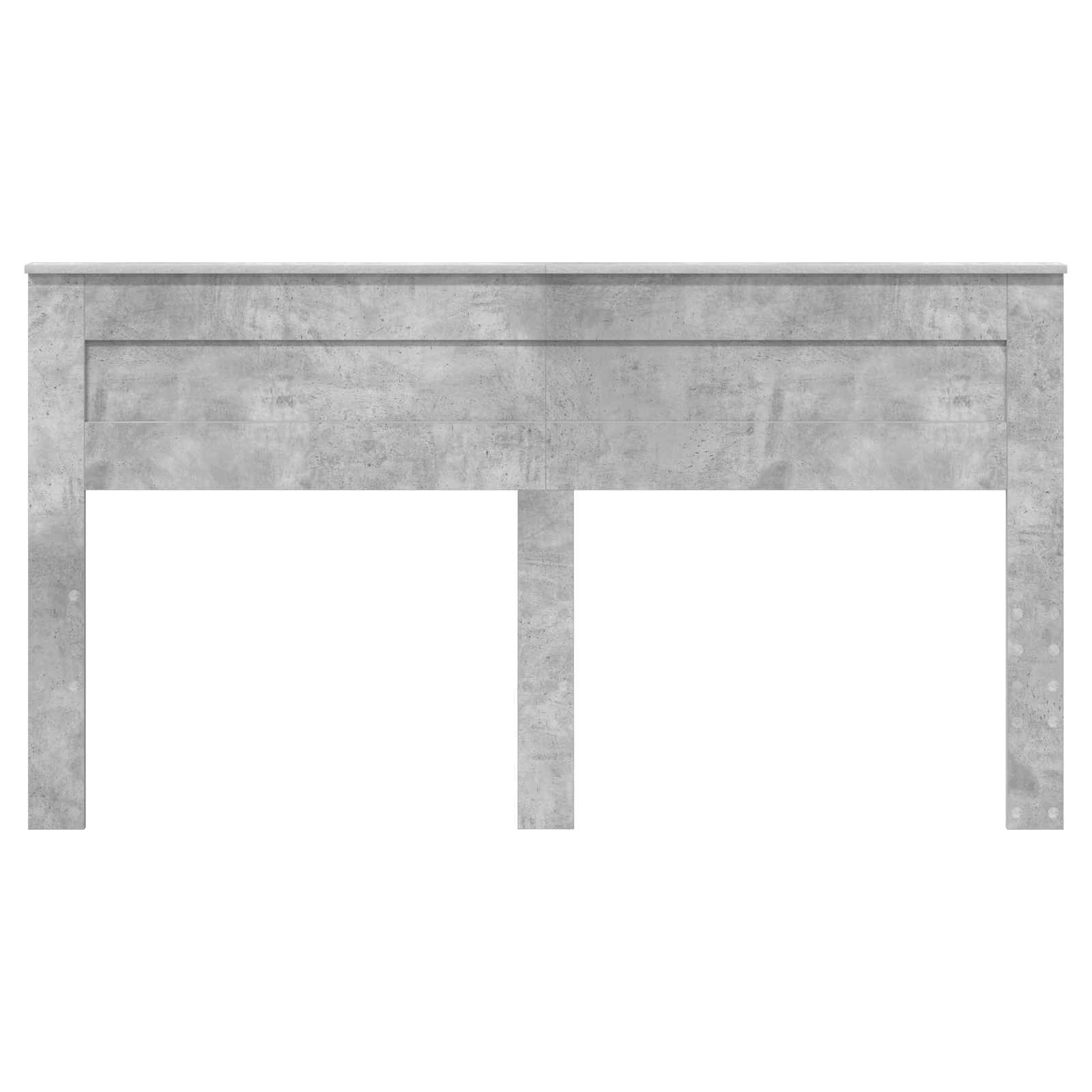 Tête de lit Gris béton Bois d'ingénierie - XIOS