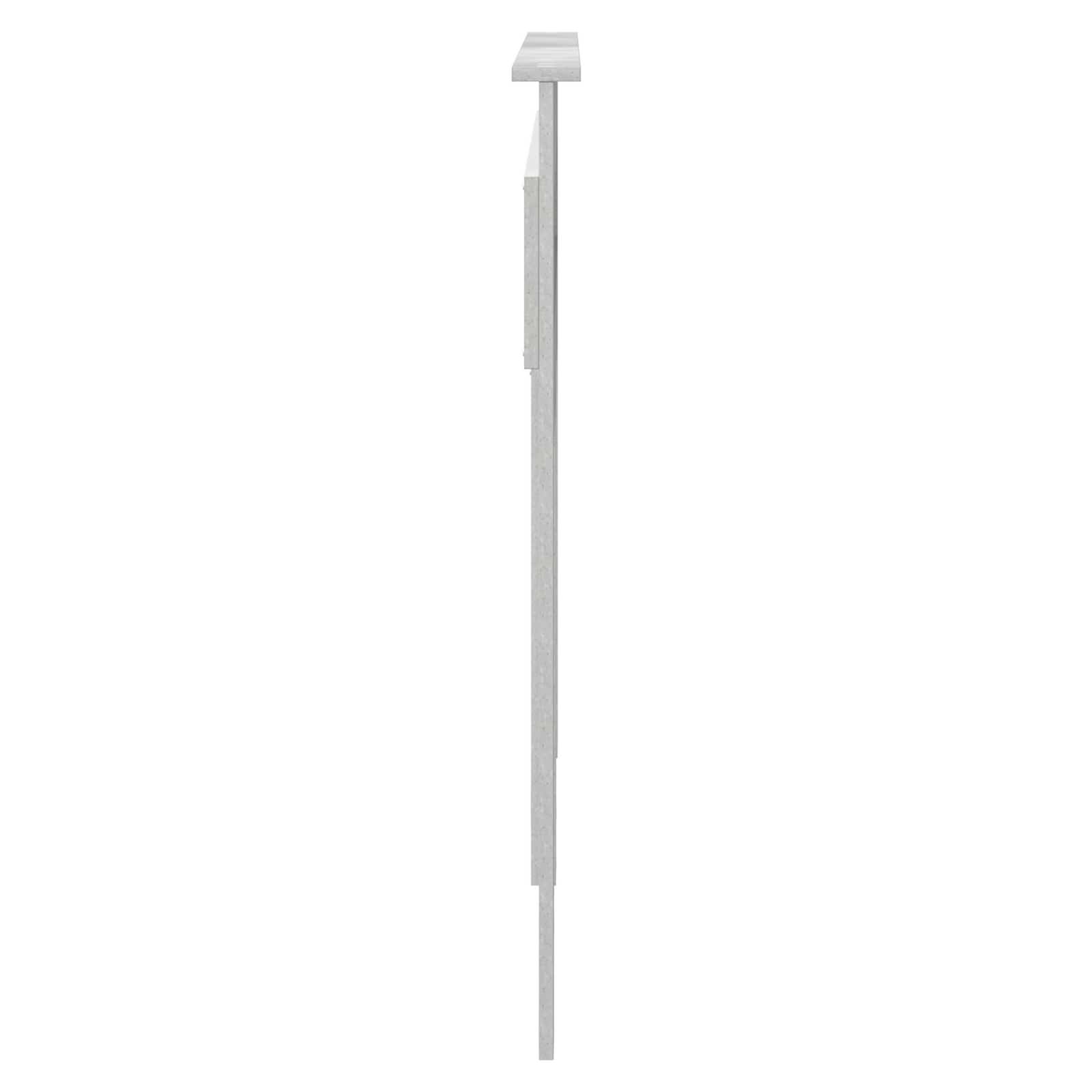 Tête de lit Gris béton 150 cm Bois d'ingénierie - XIOS