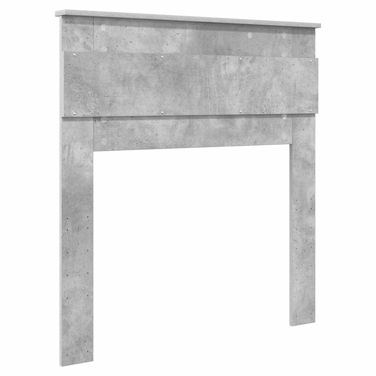 Tête de lit avec tête de lit Gris béton 80 cm Bois d'ingénierie - XIOS