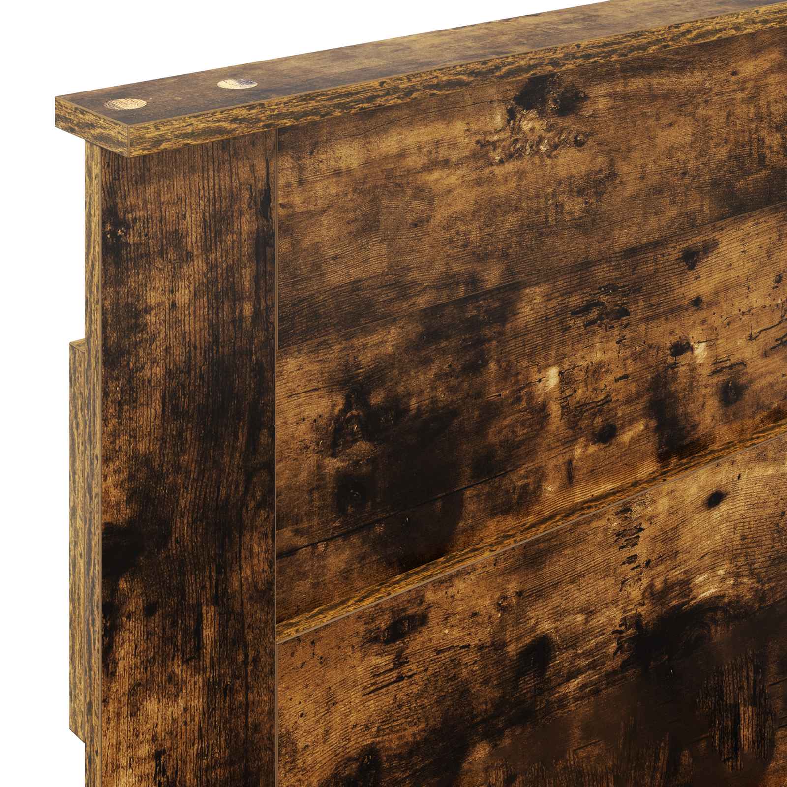 Tête de lit avec tête de lit Chêne fumé 80 cm Bois d'ingénierie - XIOS