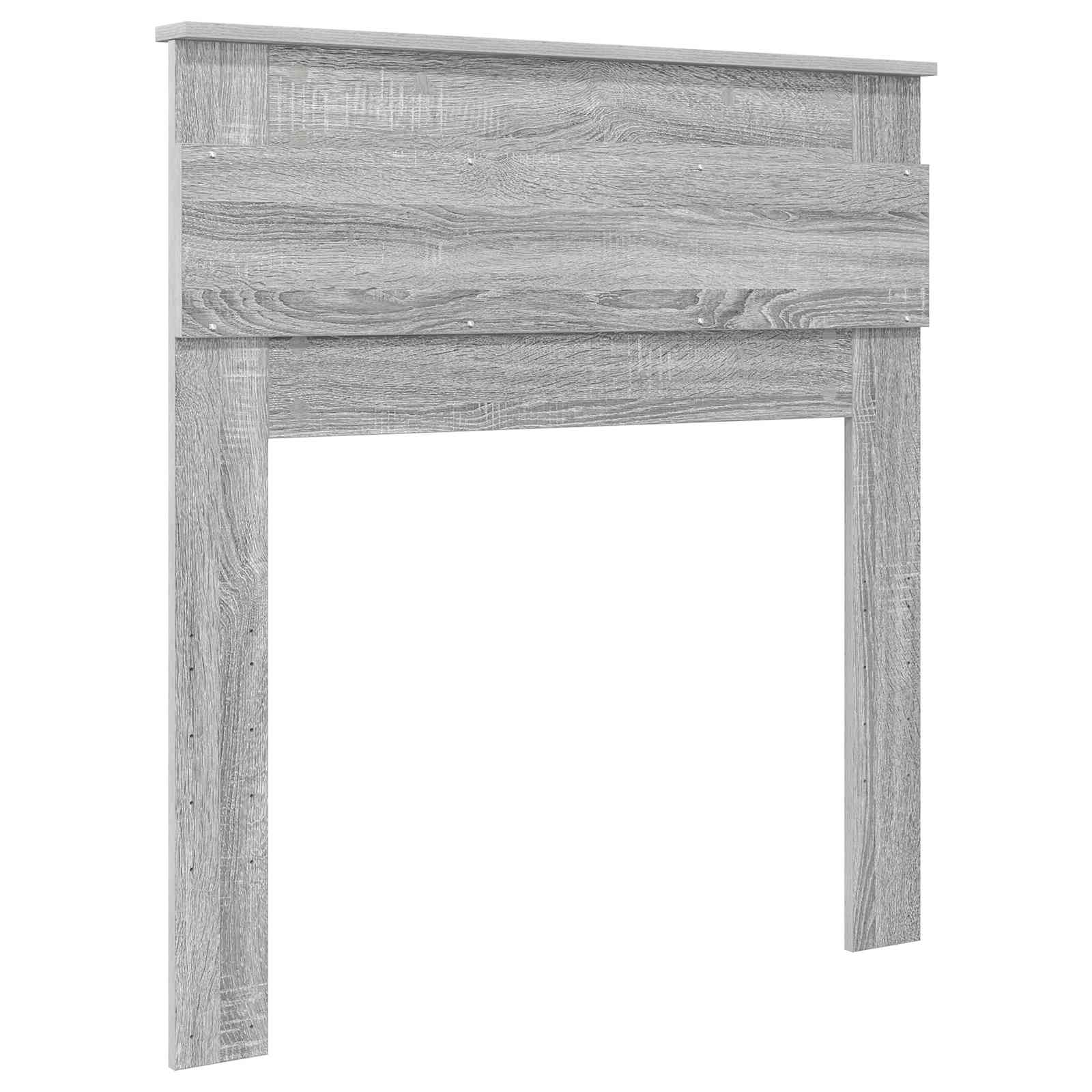Tête de lit Gris Sonoma 80 cm Bois d'ingénierie - XIOS