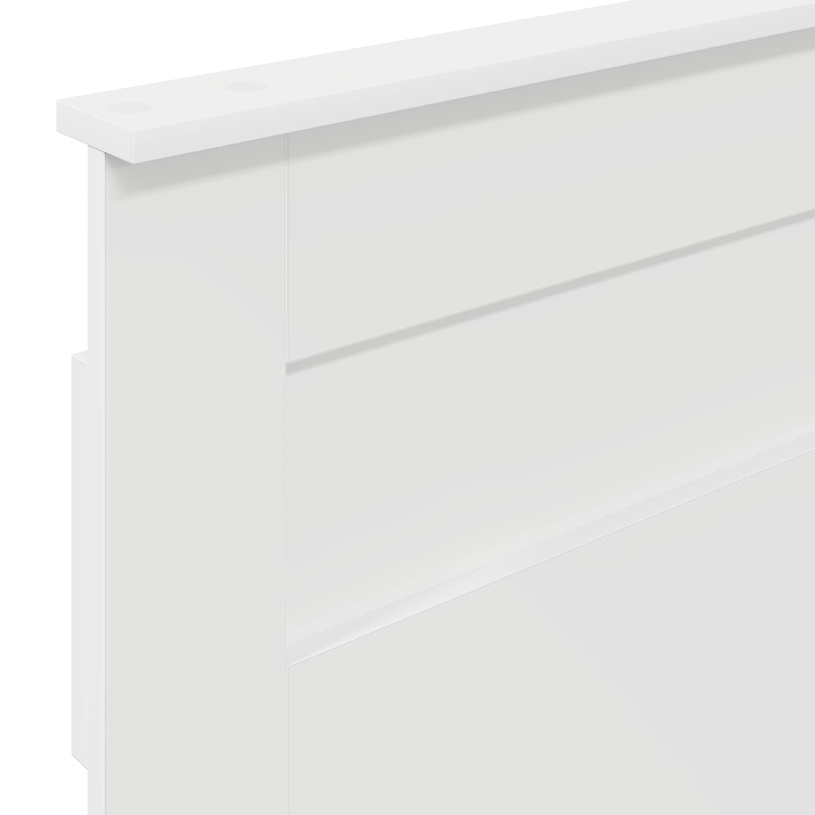 Tête de lit avec tête de lit Blanc 75 cm Bois d'ingénierie - XIOS